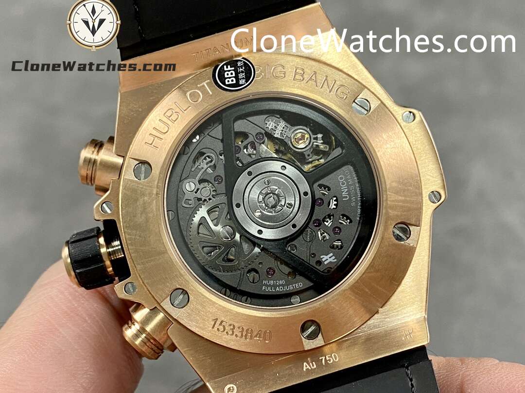 Hublot Super Clone Watches 1:1 Big Bang Unico King Gold Rainbow 42MM 441.OX.1118.LR.0999