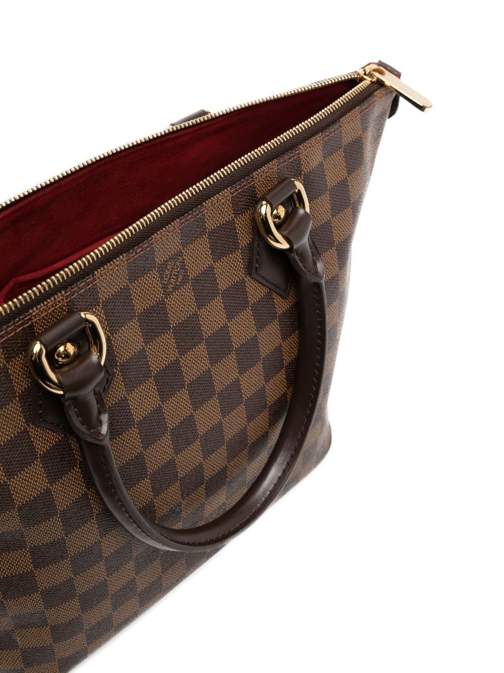 Damier Ebène Saleya PM handbag (1990-2000 collection)