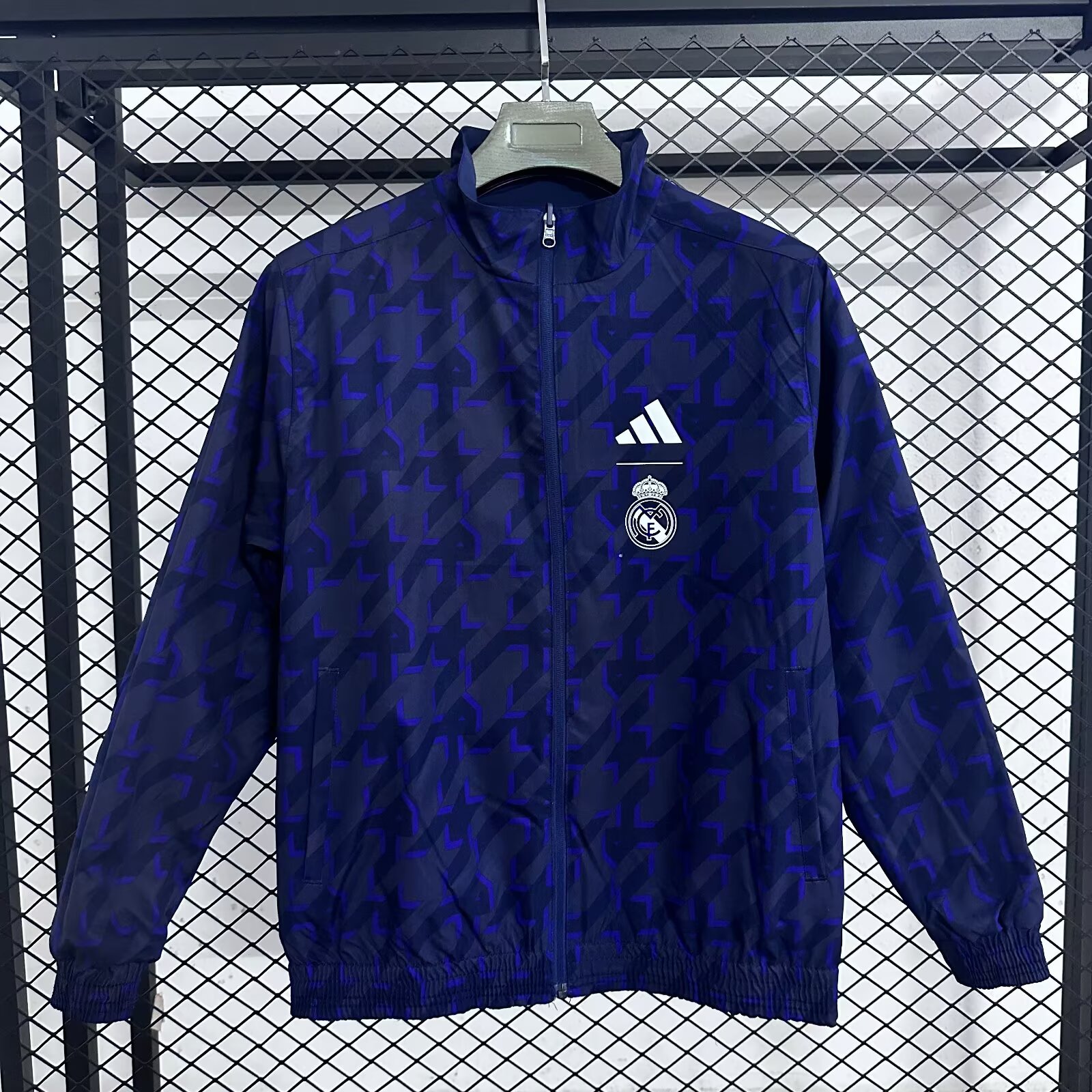 Real Madrid Reversible Away Retro Windbreaker