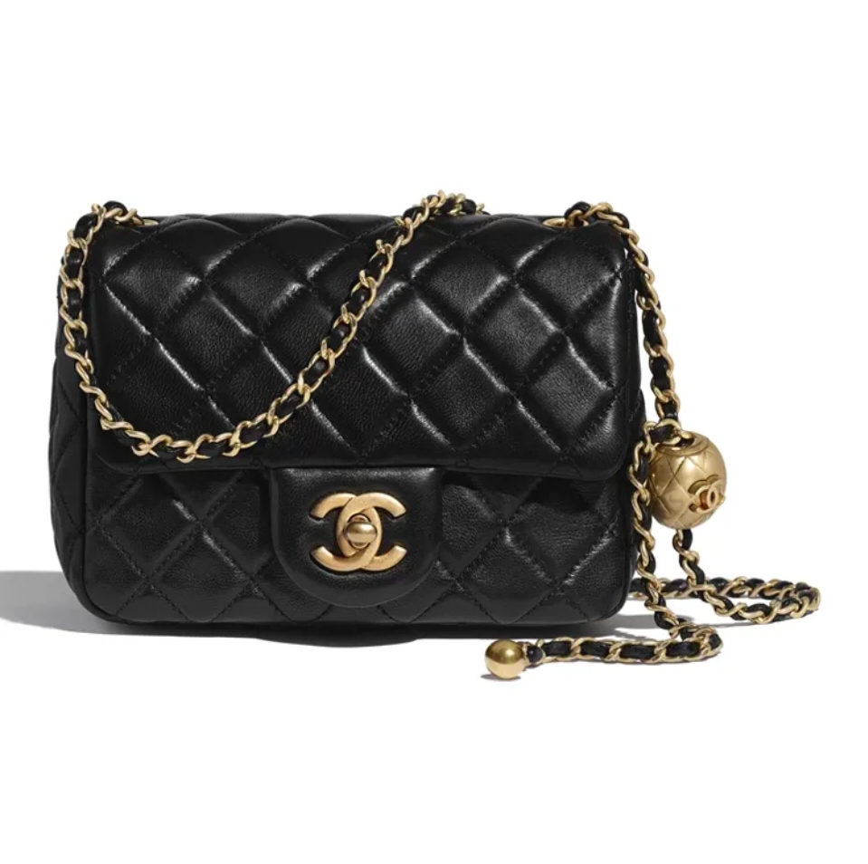 CHANEL CF 22S Shoulder Bag With Golden Ball 17/20cm