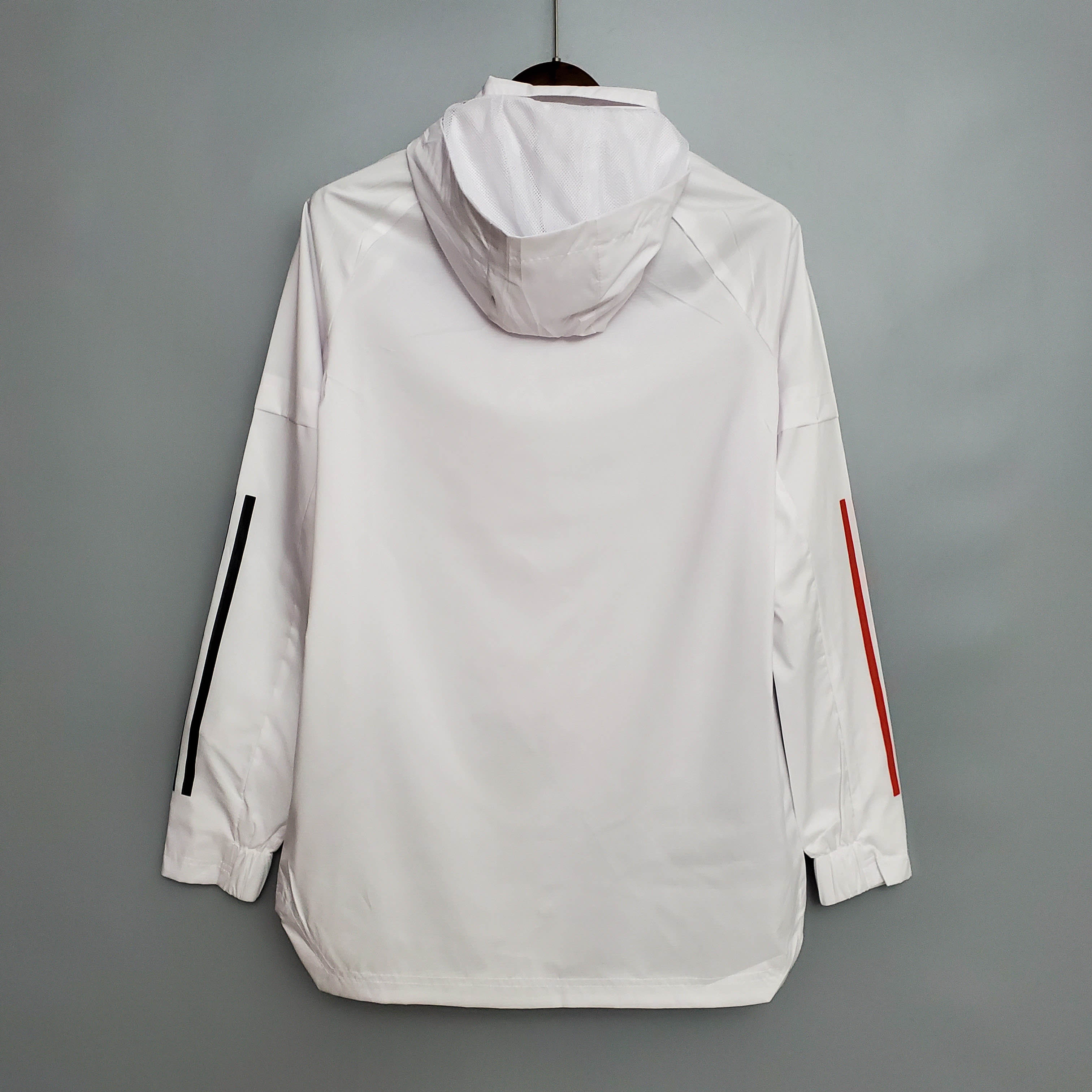 2021 Manchester United Jersey Windbreaker White(Black-Red Edge)