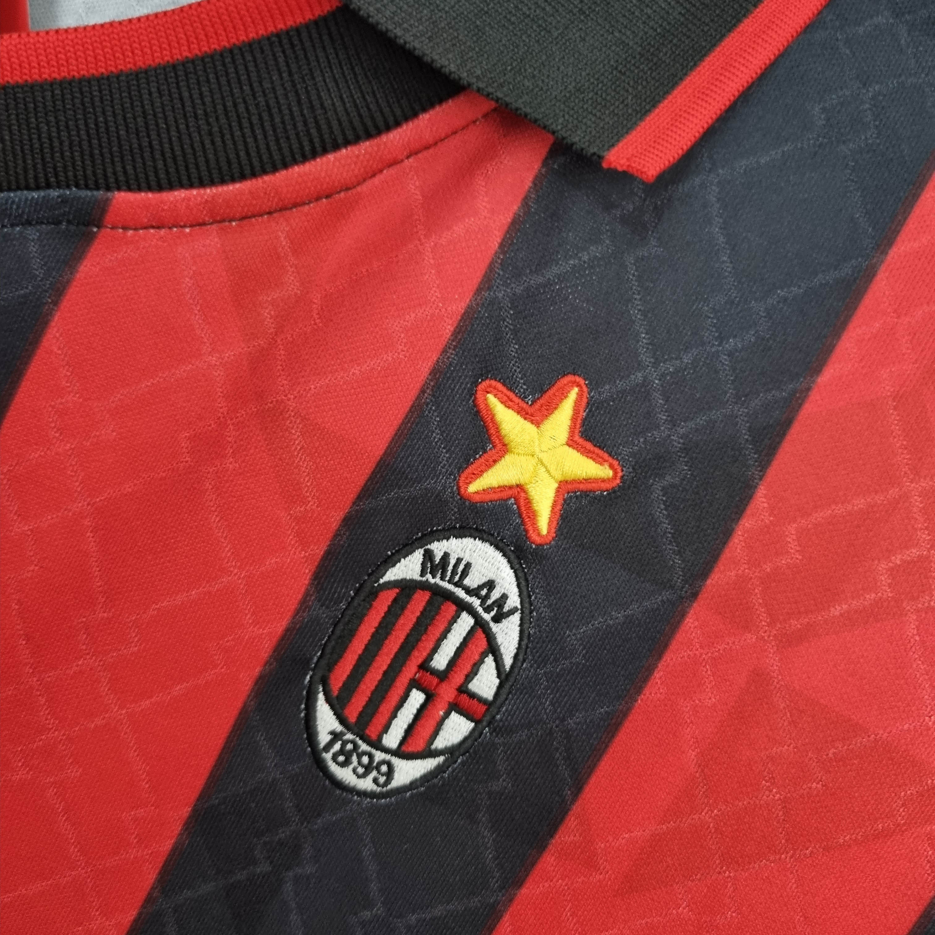 1995/96 AC Milan Home Retro Shirt