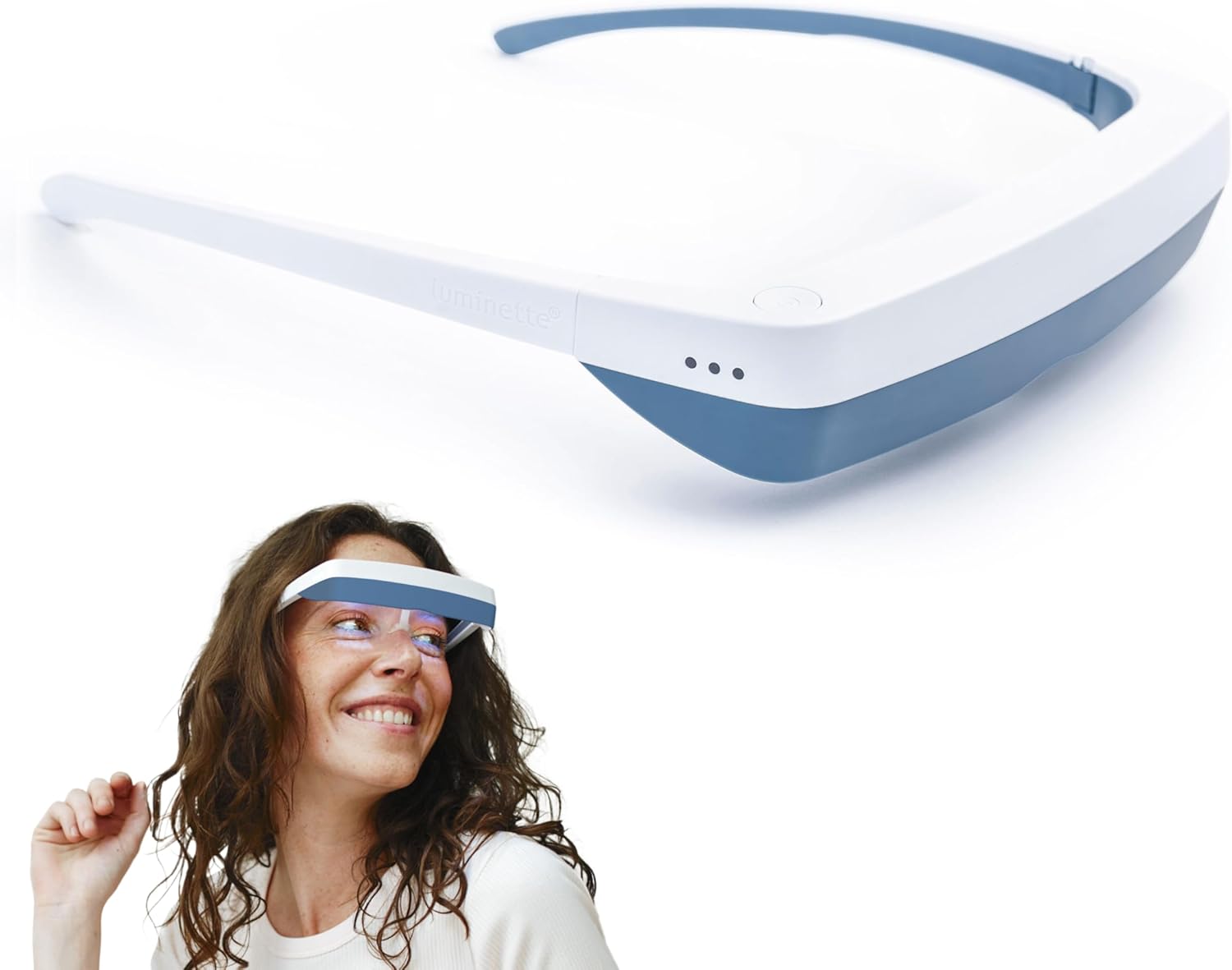 Lunettes luminothérapie portable pour troubles du sommeil