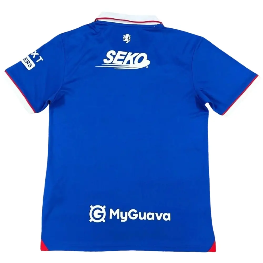 2025-26 Glasgow Rangers Home Jersey - Fans Edition