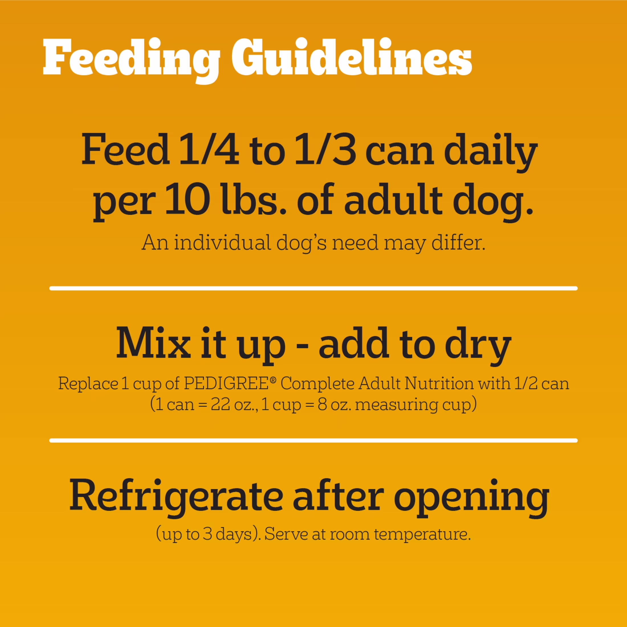(4 pack) Pedigree Chopped Ground Dinner Chicken, Liver & Beef Adult Soft Wet Dog Food, (12) 22 oz Cans