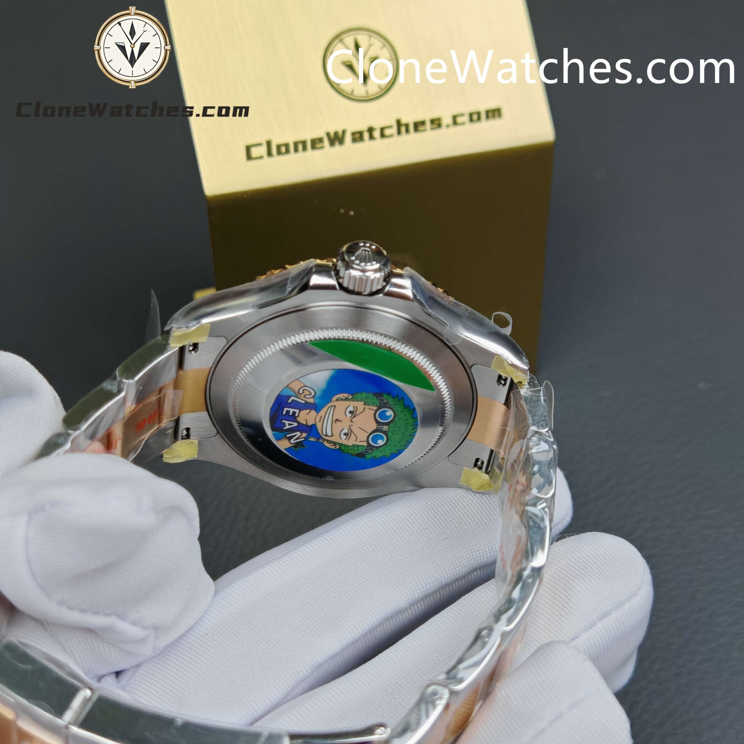 Rolex Super Clone Watches 1:1 Yacht Master Rose Gold Black Dial M126621-0002 3235 Movement