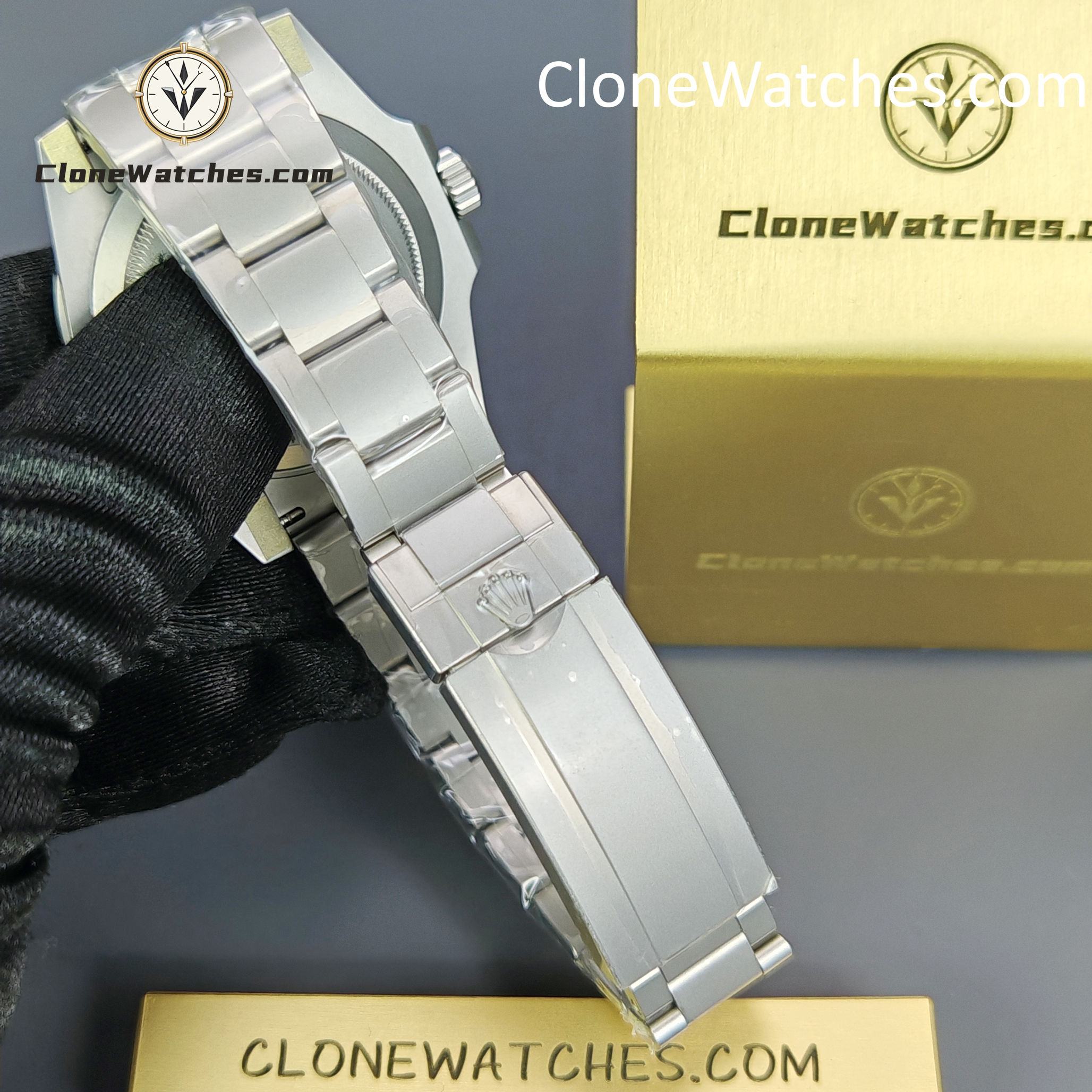 Rolex Super Clone Watches 1:1 DIW Aquamarine Tiffany Blue Dial Submariner Carbon Bezel 3135 Movement