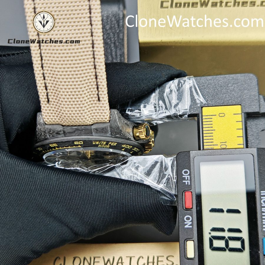 Modified Super Clone Watches 1:1 DIW Rolex Daytona “Desert Eagle” 4130 Movement