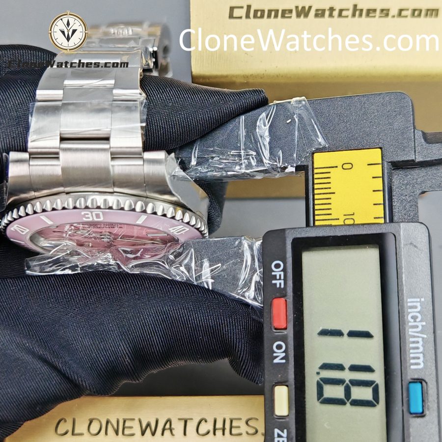 Modified Super Clone Watches 1:1 DiW Rolex Submariner Pink Dial 3135 Movement