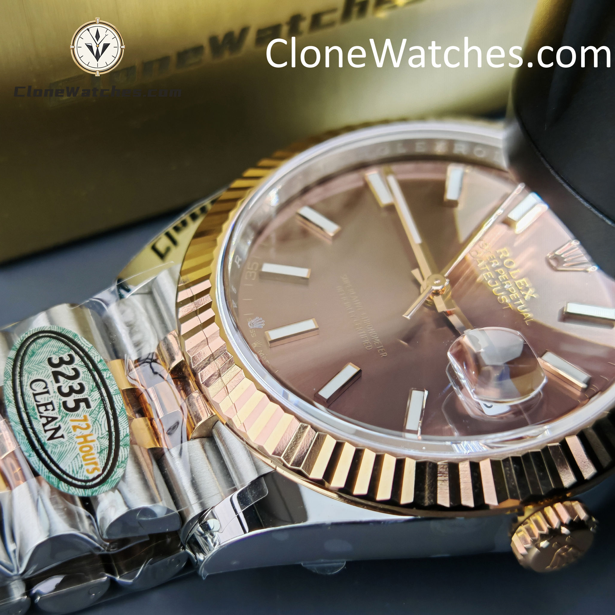 Rolex Super Clone Watch 1:1 DateJust m126331-0002 Jubilee 41MM 3235 Movement