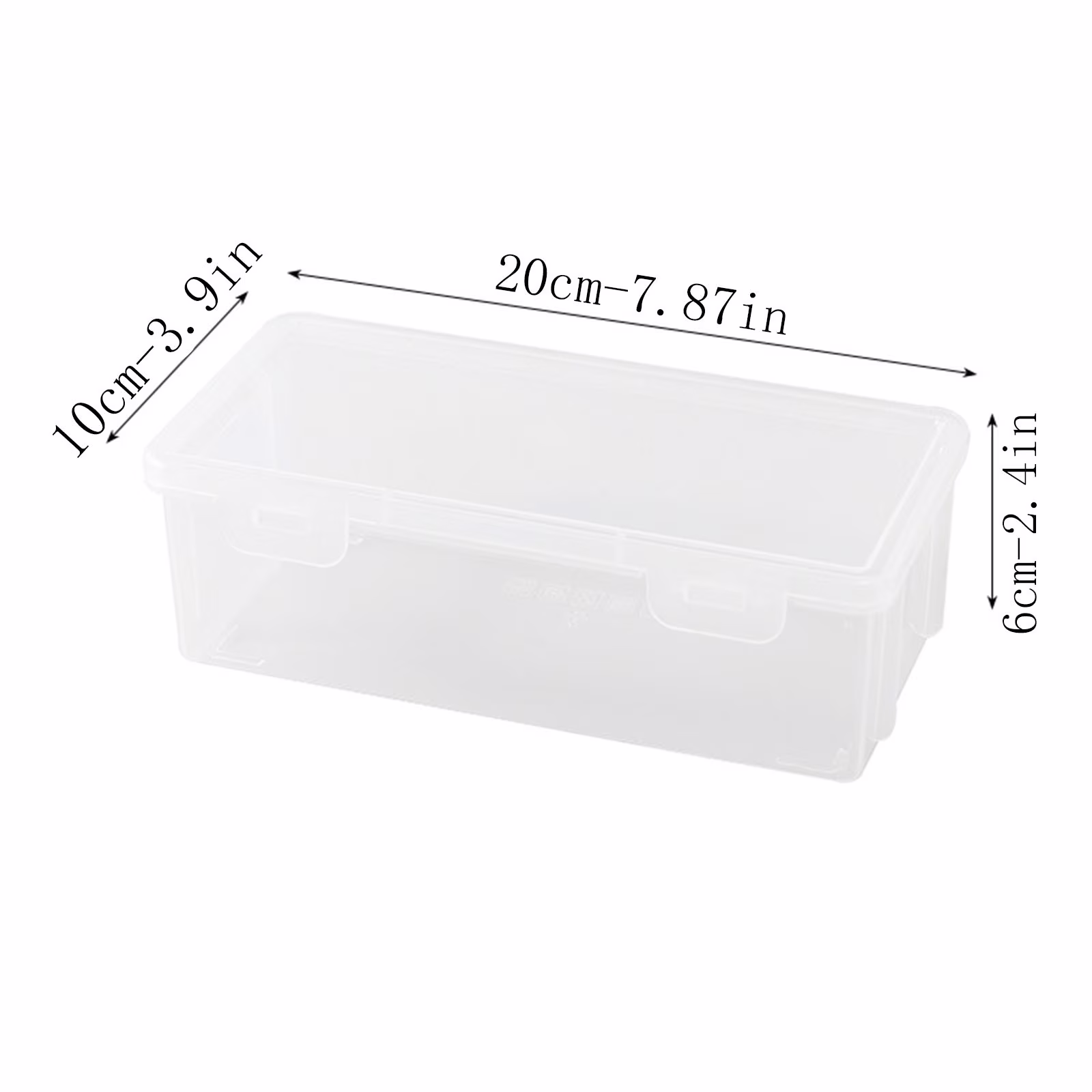 Art Supply Box for School with Extra Large Capacity, Stackable Translucent Clear Plastic Design for Art Supply Storage Organizer