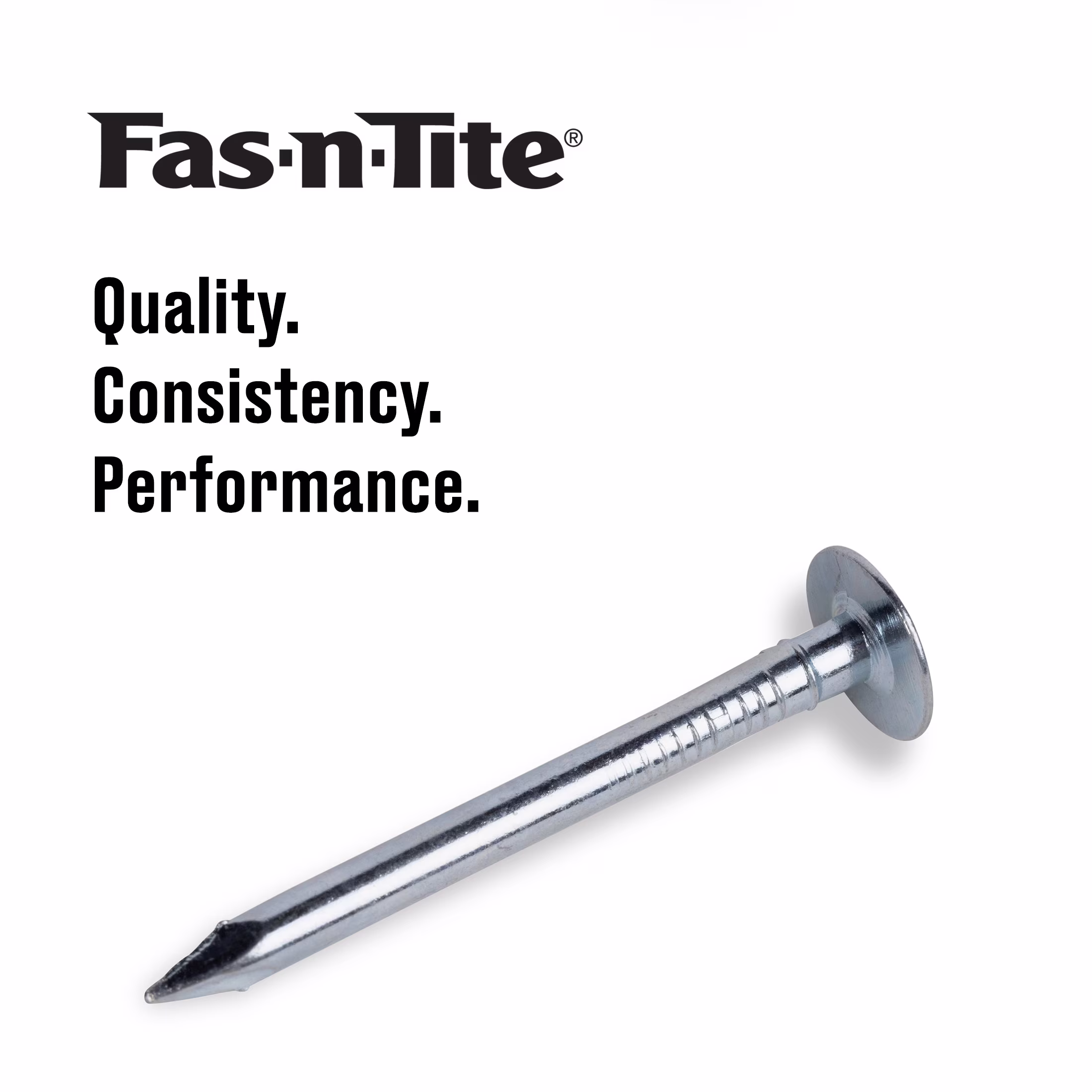 Fas-n-tite Roofing Nails, 1-1/2