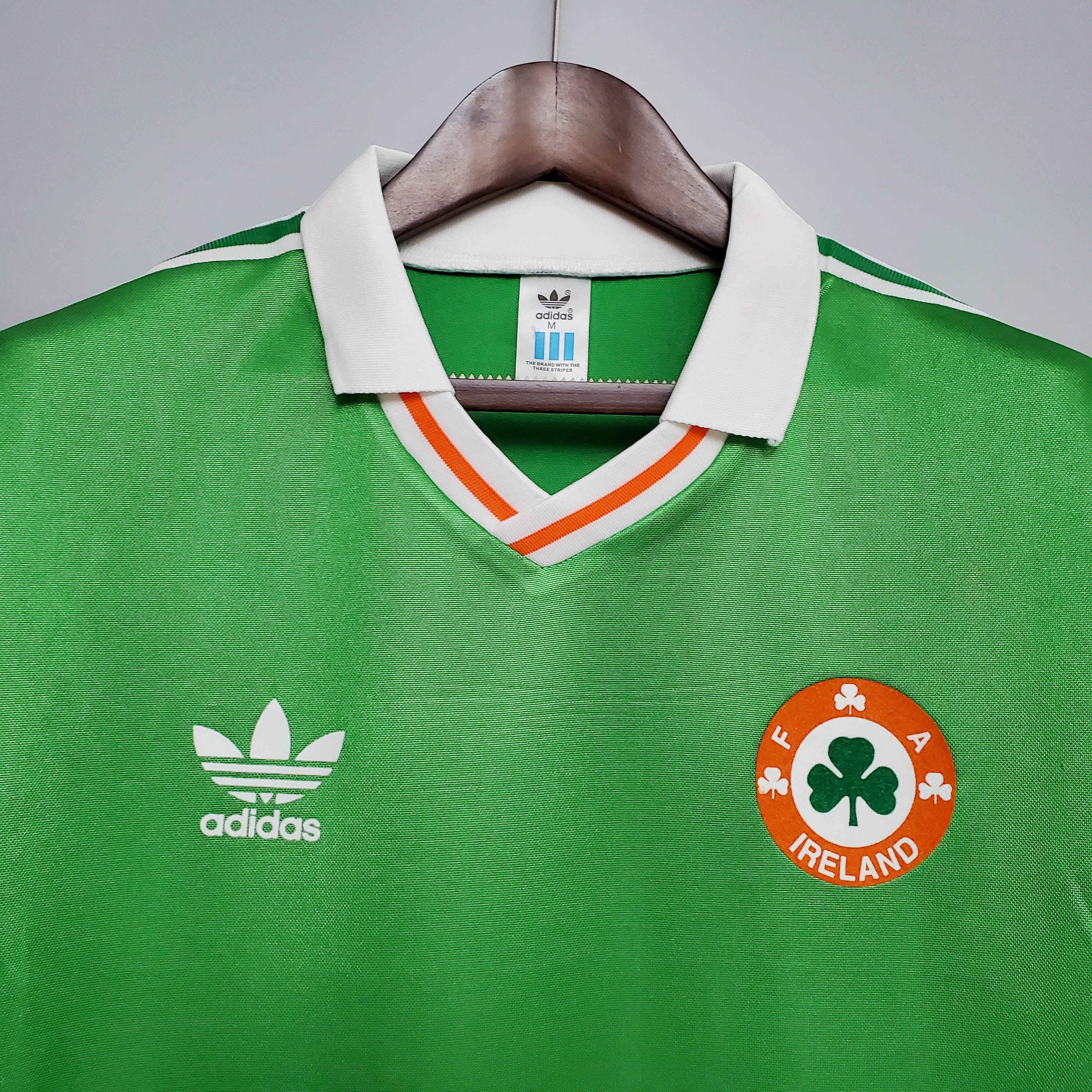 1988 Retro Ireland Home Soccer Jersey - Fans Edition