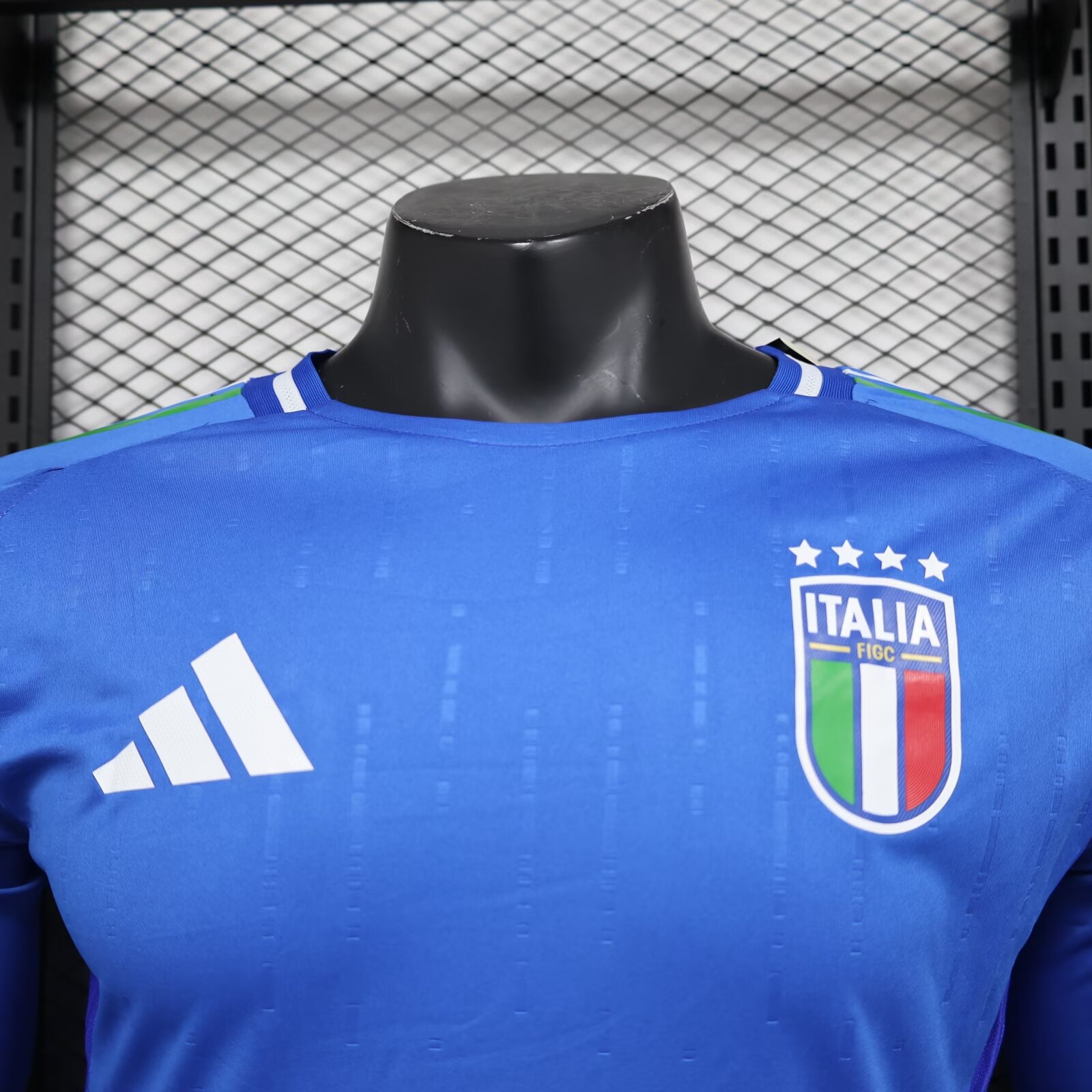 2024/25 Italy Home Player Version Long Sleeve Jersey 1:1 Thailand Quality