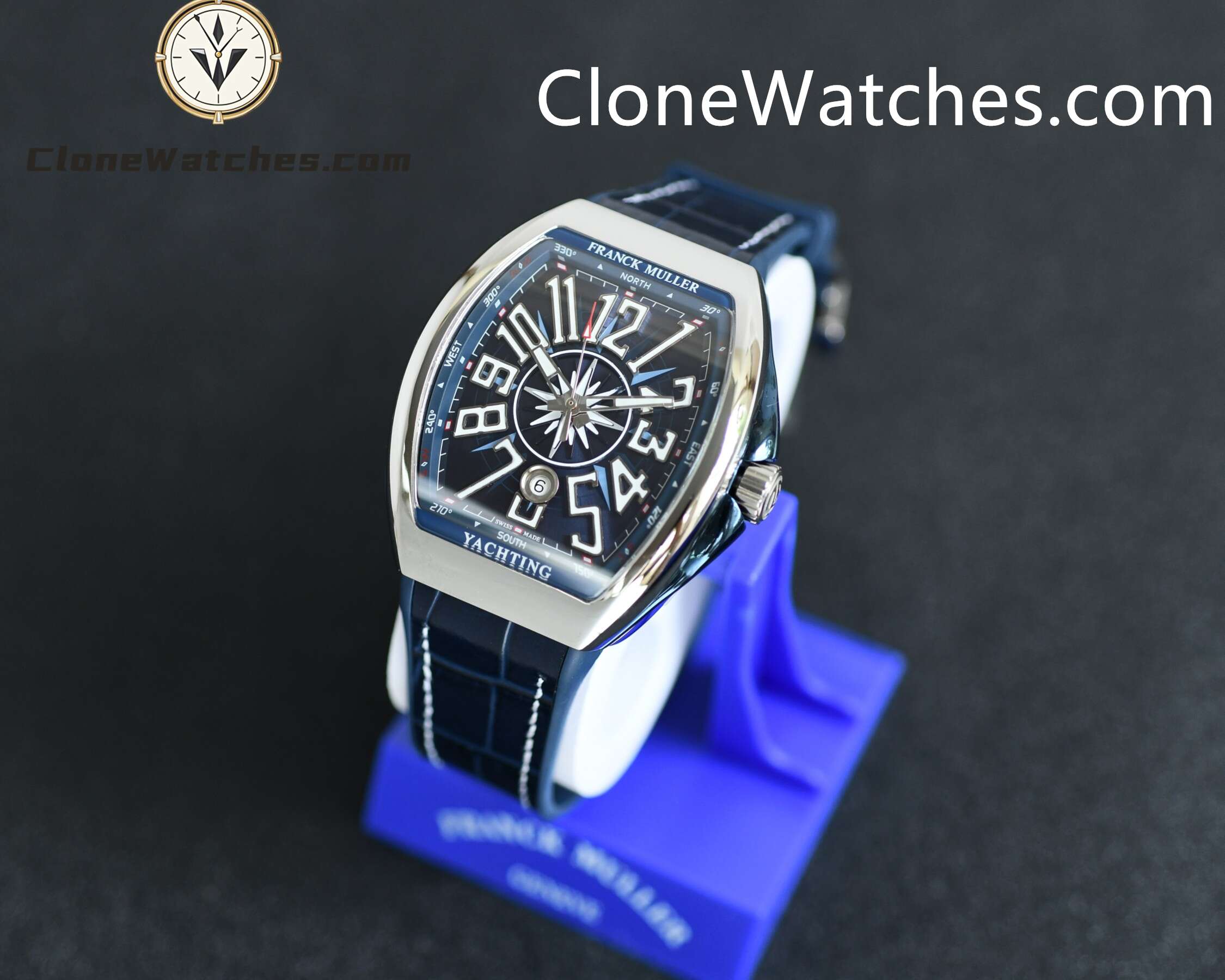 Franck Muller Super Clone Watches 1:1 V45 SC DT YACHTING OG 44mm