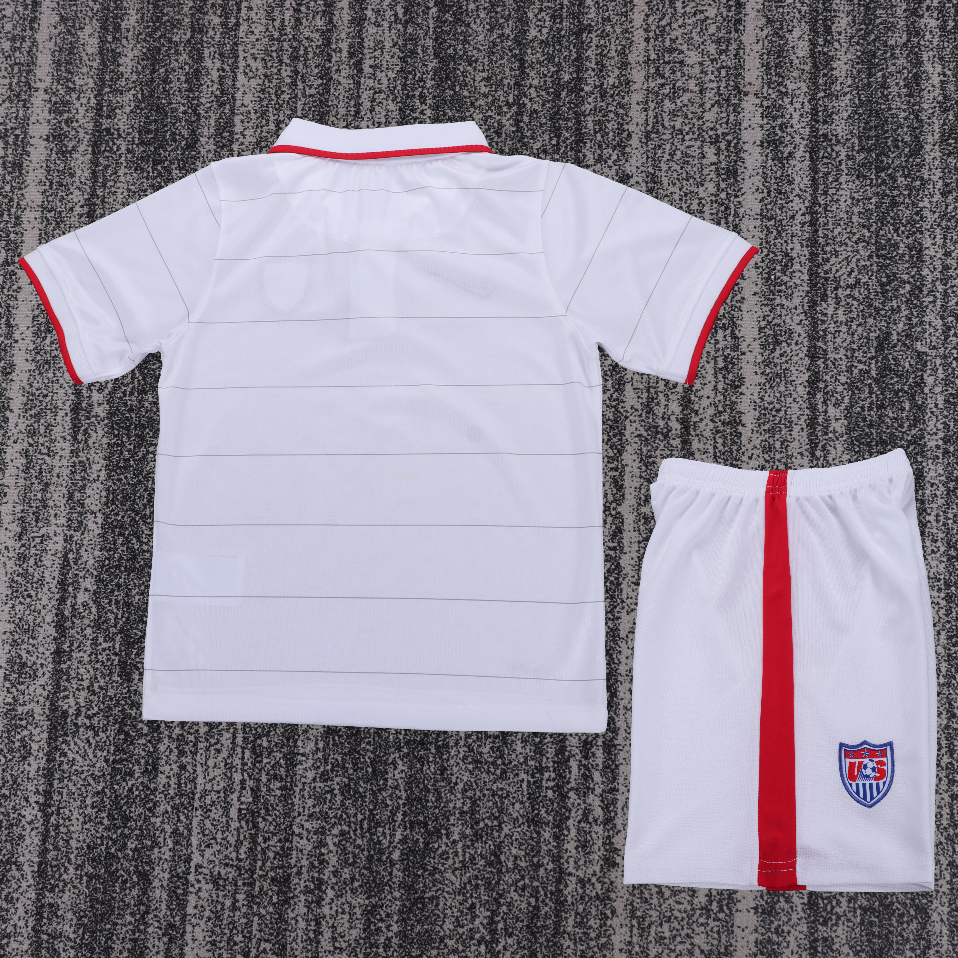 2014 USA Home Retro Kids Jersey Set - Fans Edition