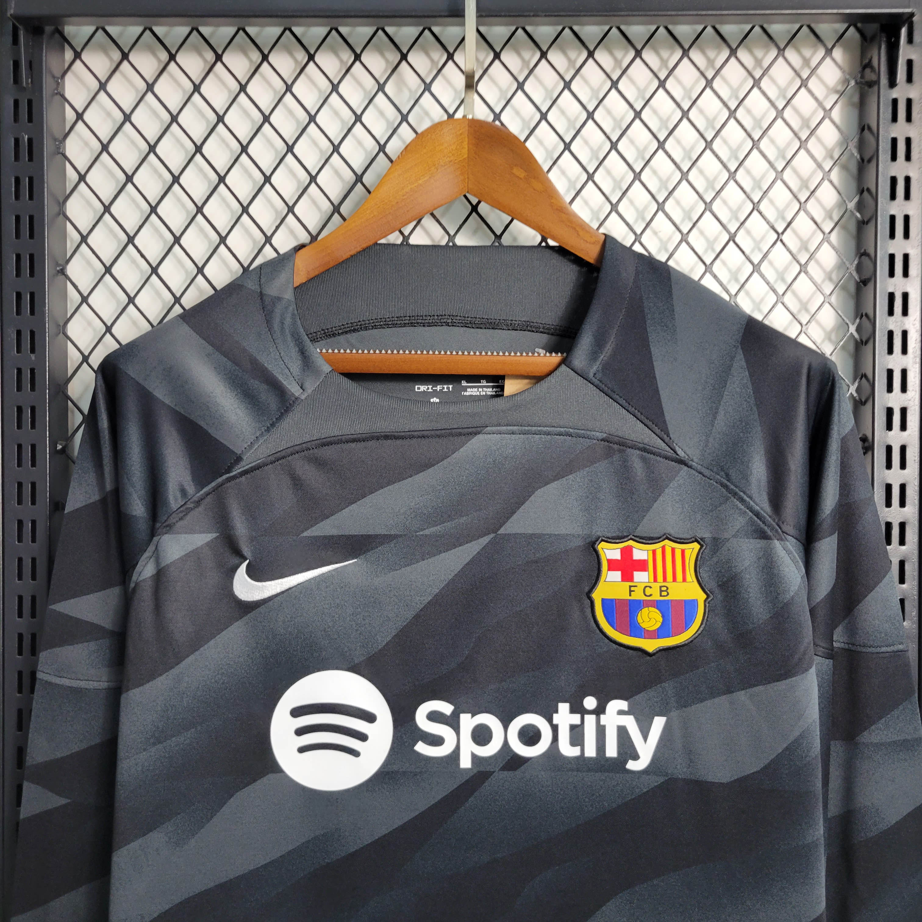 2023/2024 Long Sleeve Barcelona Goalkeeper Black Football Shirt 1:1 Thai Quality-Fans