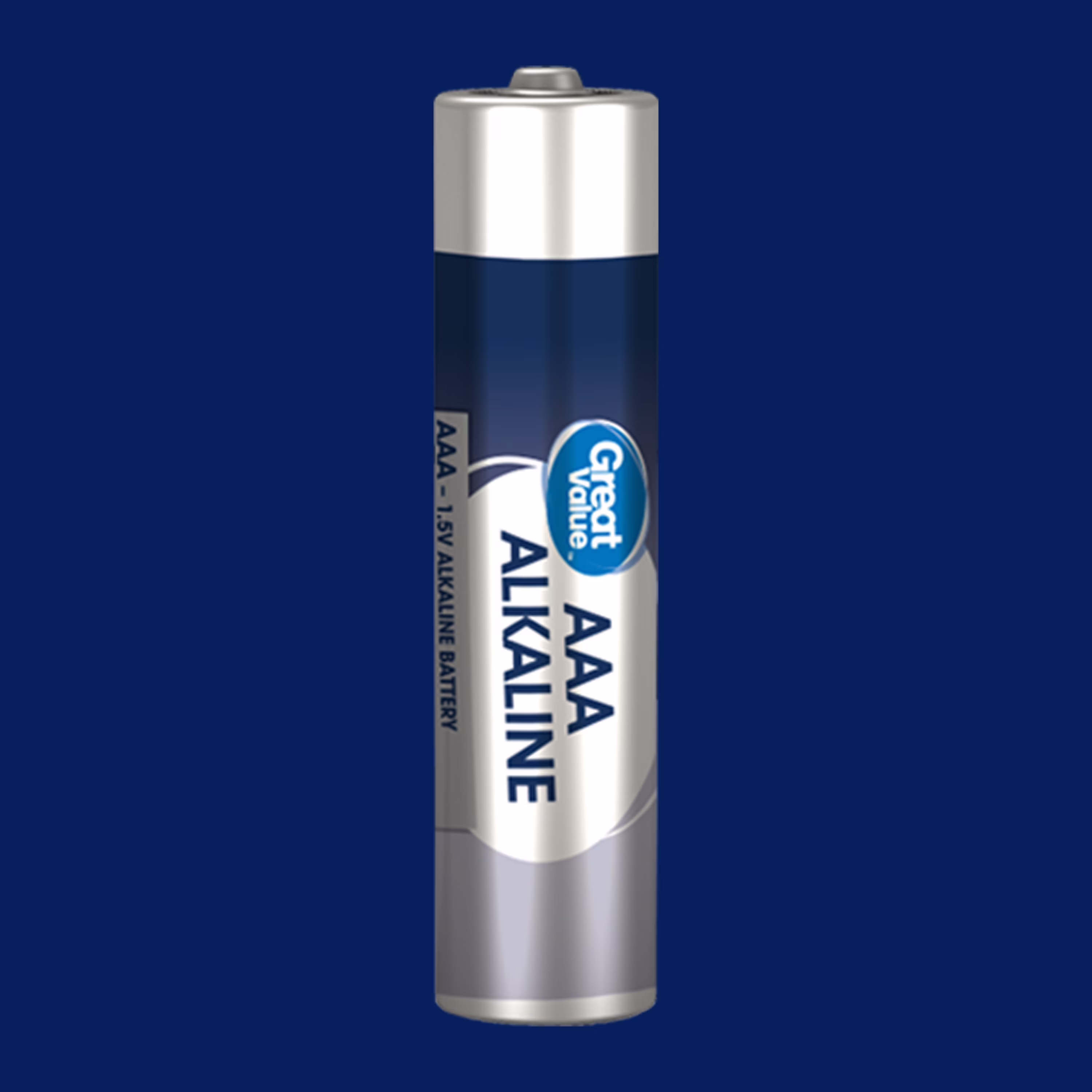 (3 pack) Great Value Alkaline AAA Batteries, 8 Count
