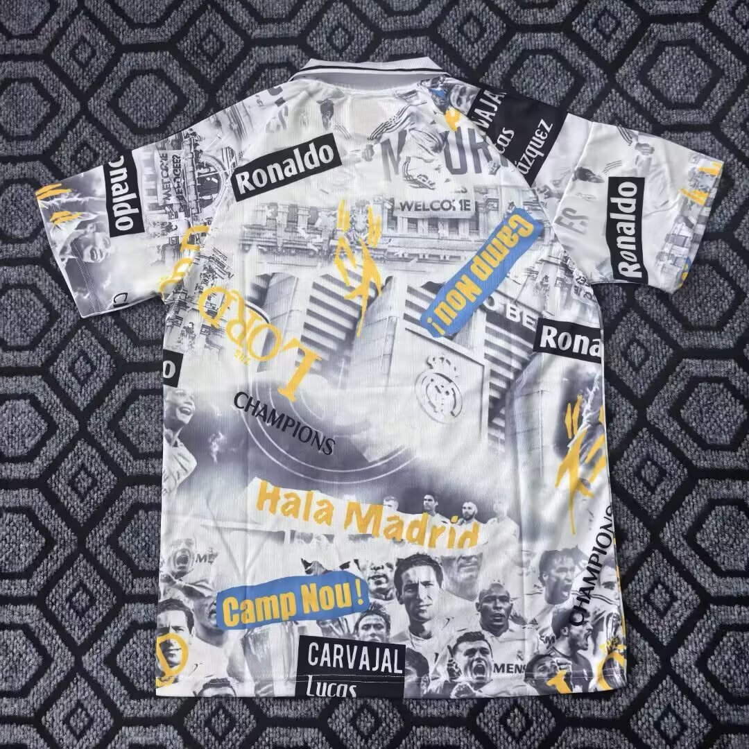 2025-26 Real Madrid graffiti commemorative jersey - fan version