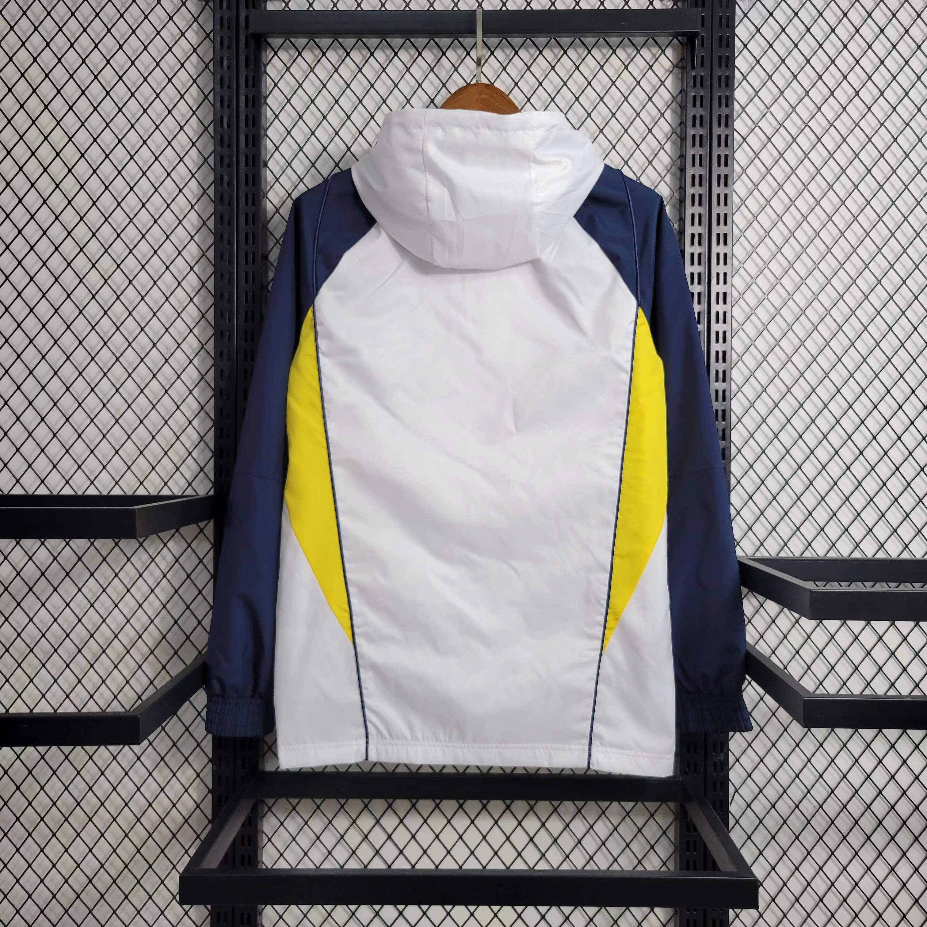 2023/2024 German white long-sleeved windbreaker