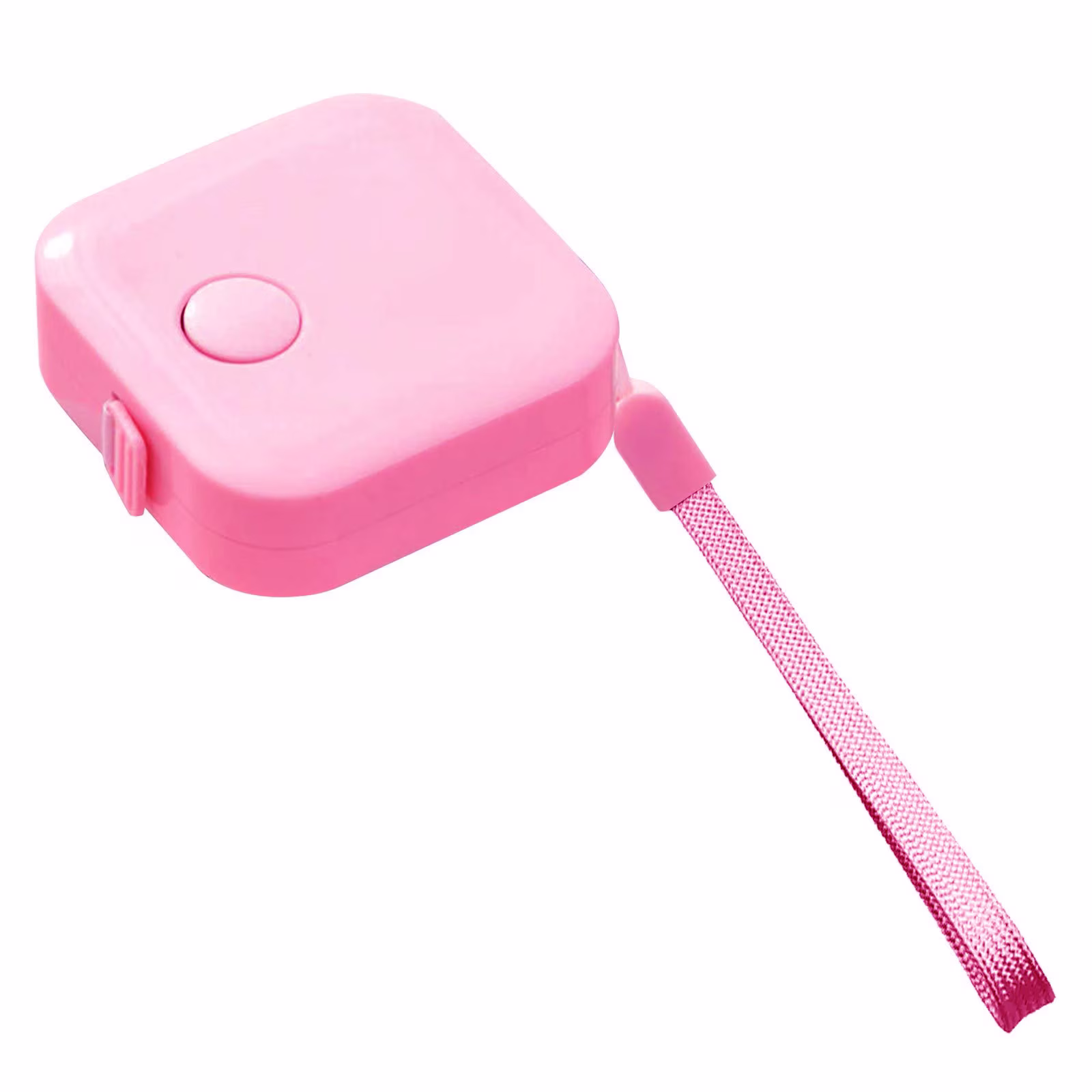 TXYRDXK 1 Pack Soft Sewing Tape Measure for Body Measuring, Pink, 60 in / 1.5 m, Push Button, Retractable Soft Tape for Sewing and Cloth Ruler
