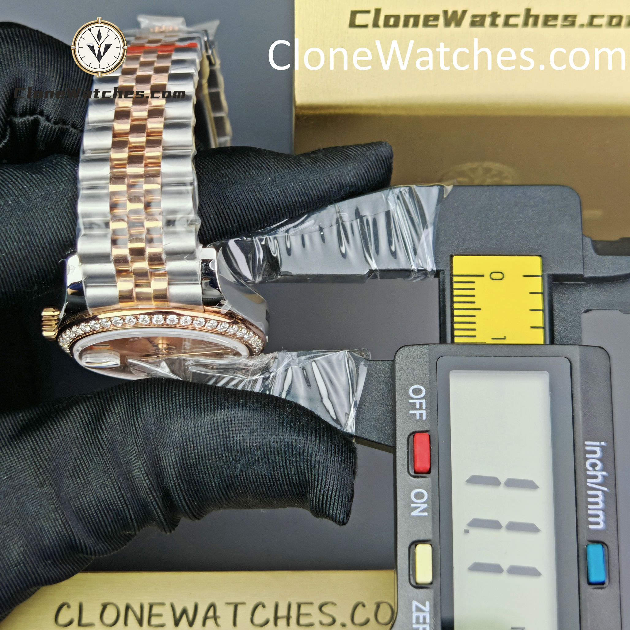 Rolex Super Clone Watches 1:1 DateJust m278381rbr-0024 Jubilee 31MM 2236 Movement