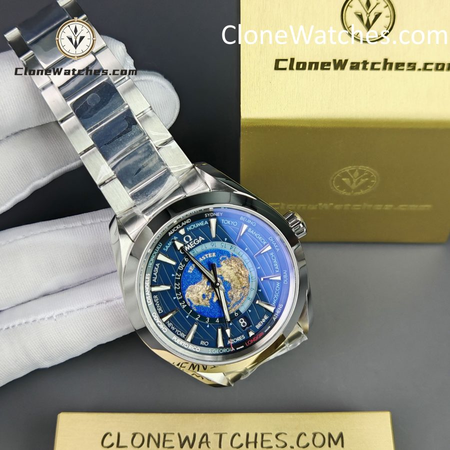 OMEGA Super Clone Watches 1:1 Seamaster Aqua Terra 150M 220.10.43.22.03.001 43MM