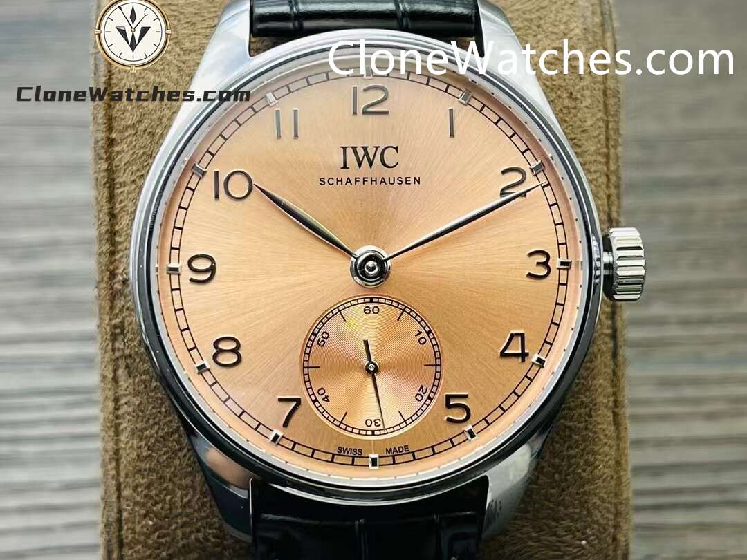 IWC Super Clone Watches 1:1 Portugieser Automatic Pink dial 40MM IW358313