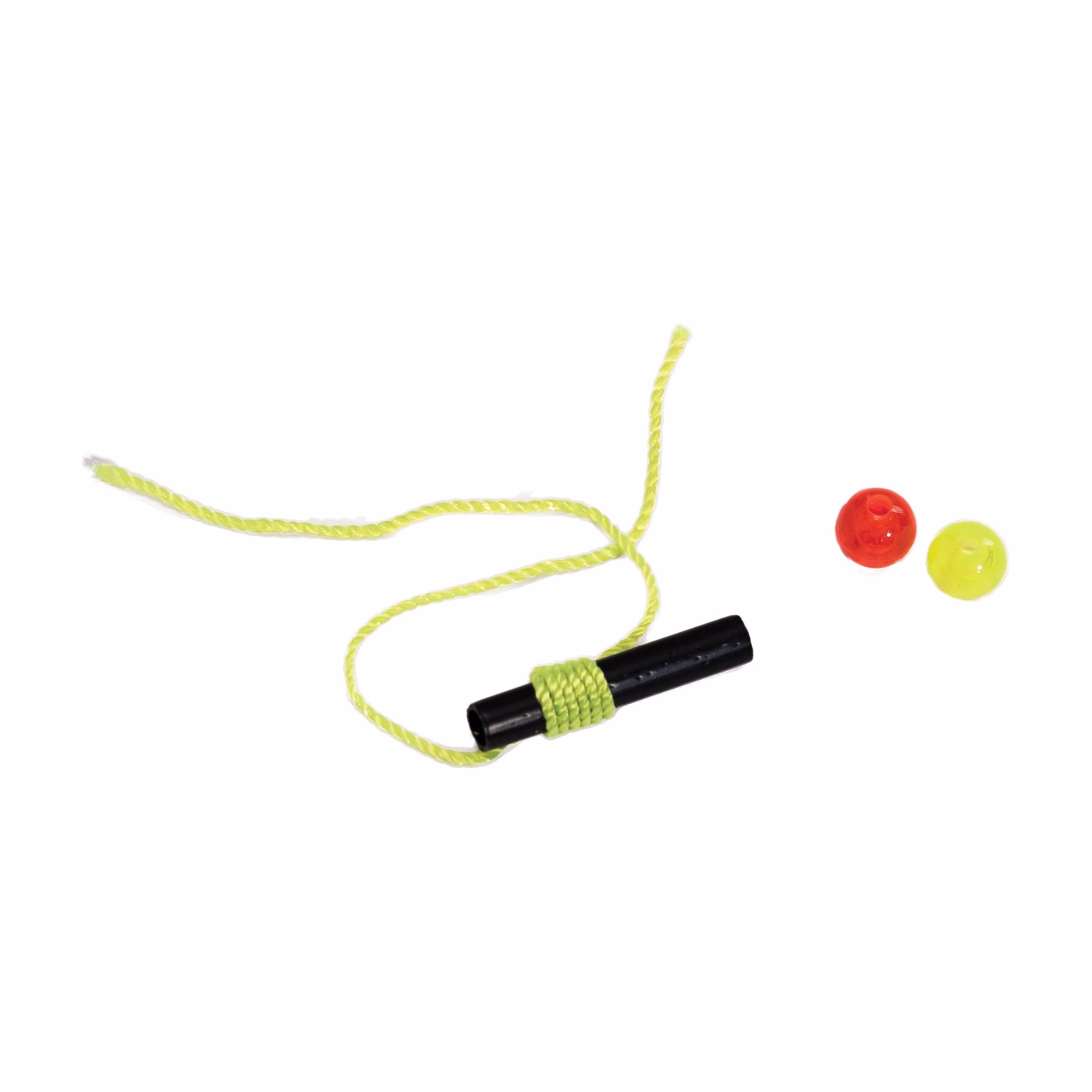 Comal Spring Stick Fishing Bobber, Pear Shape, Red and White