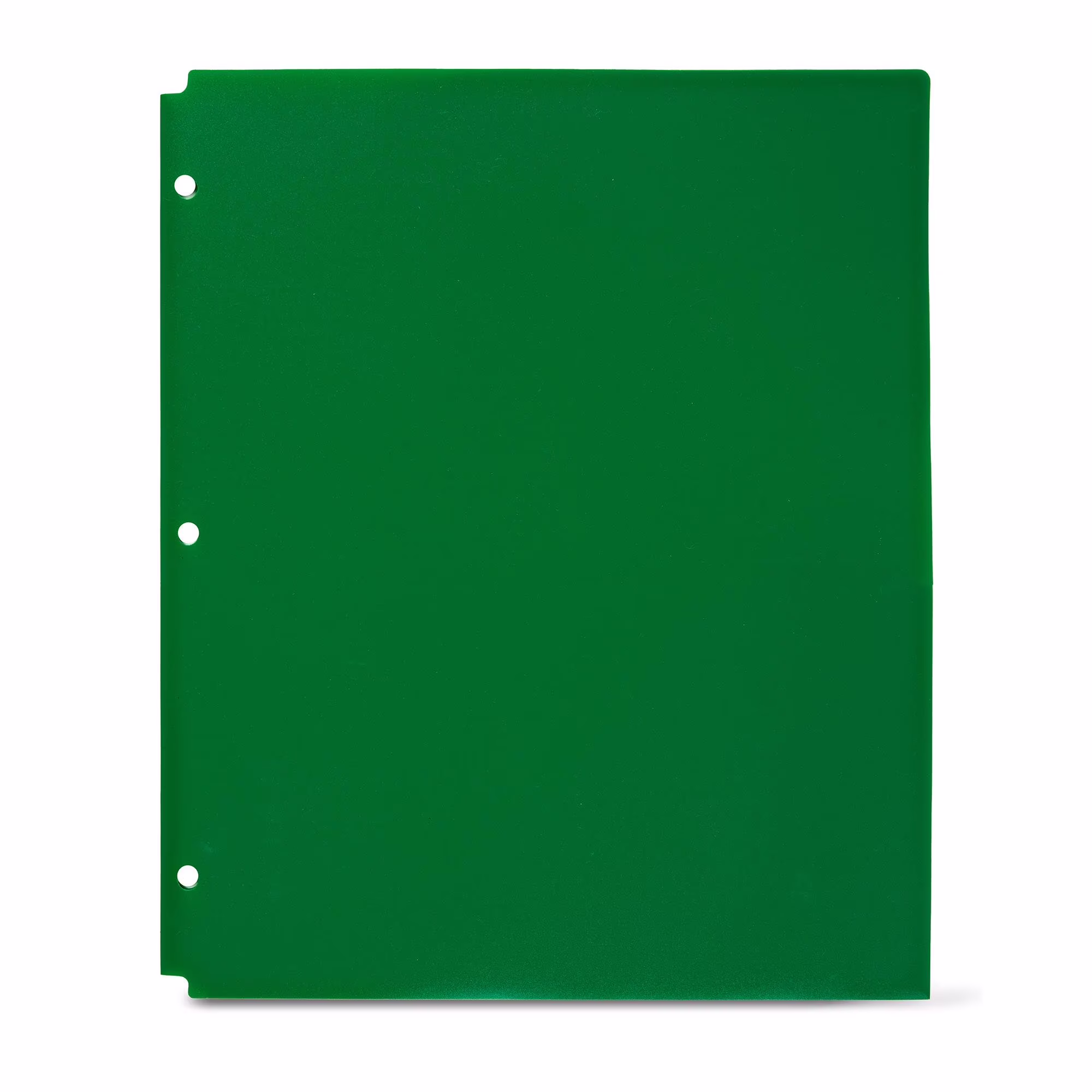 Pen+Gear 2-Pocket Poly Folder, 9.4 in x 11.4 in, Blue