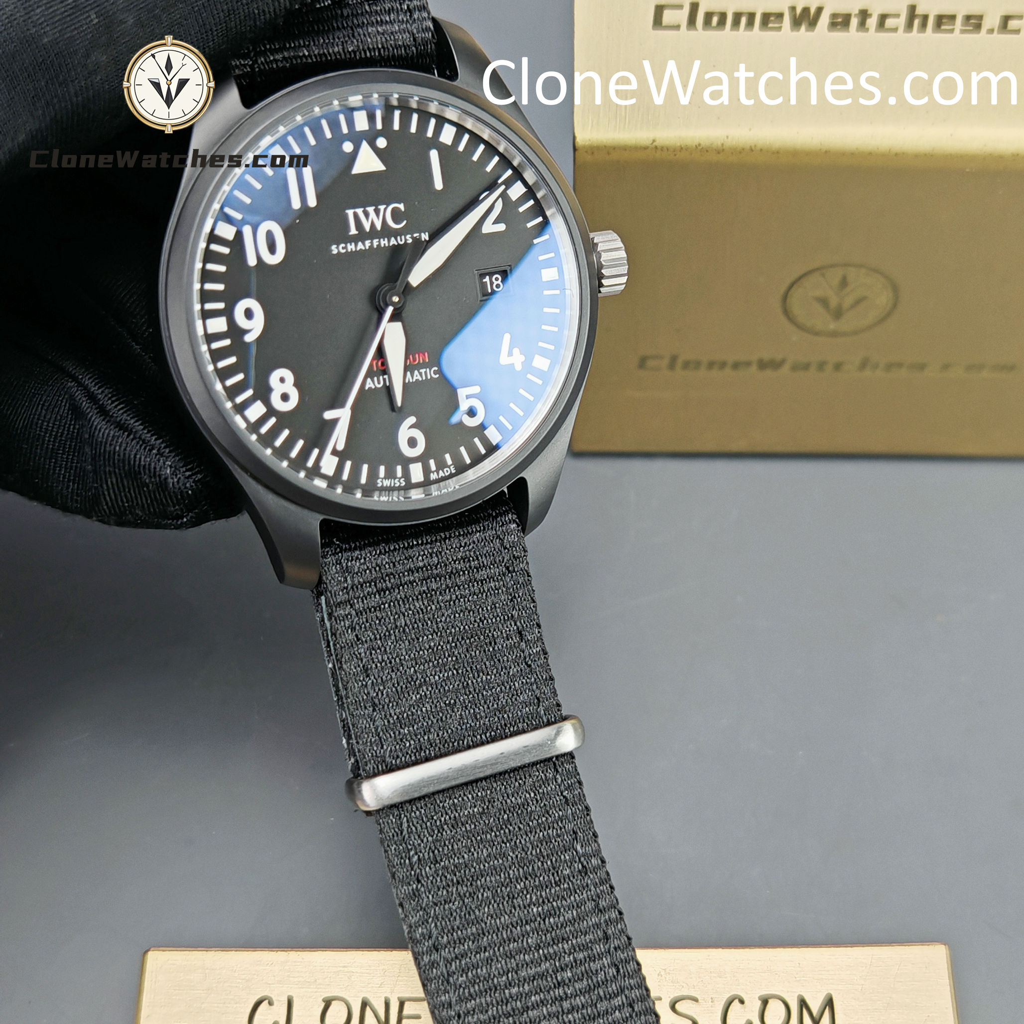 IWC Super Clone Watches 1:1 Pilot’s Watch Automatic TOP GUN 41MM IW326906