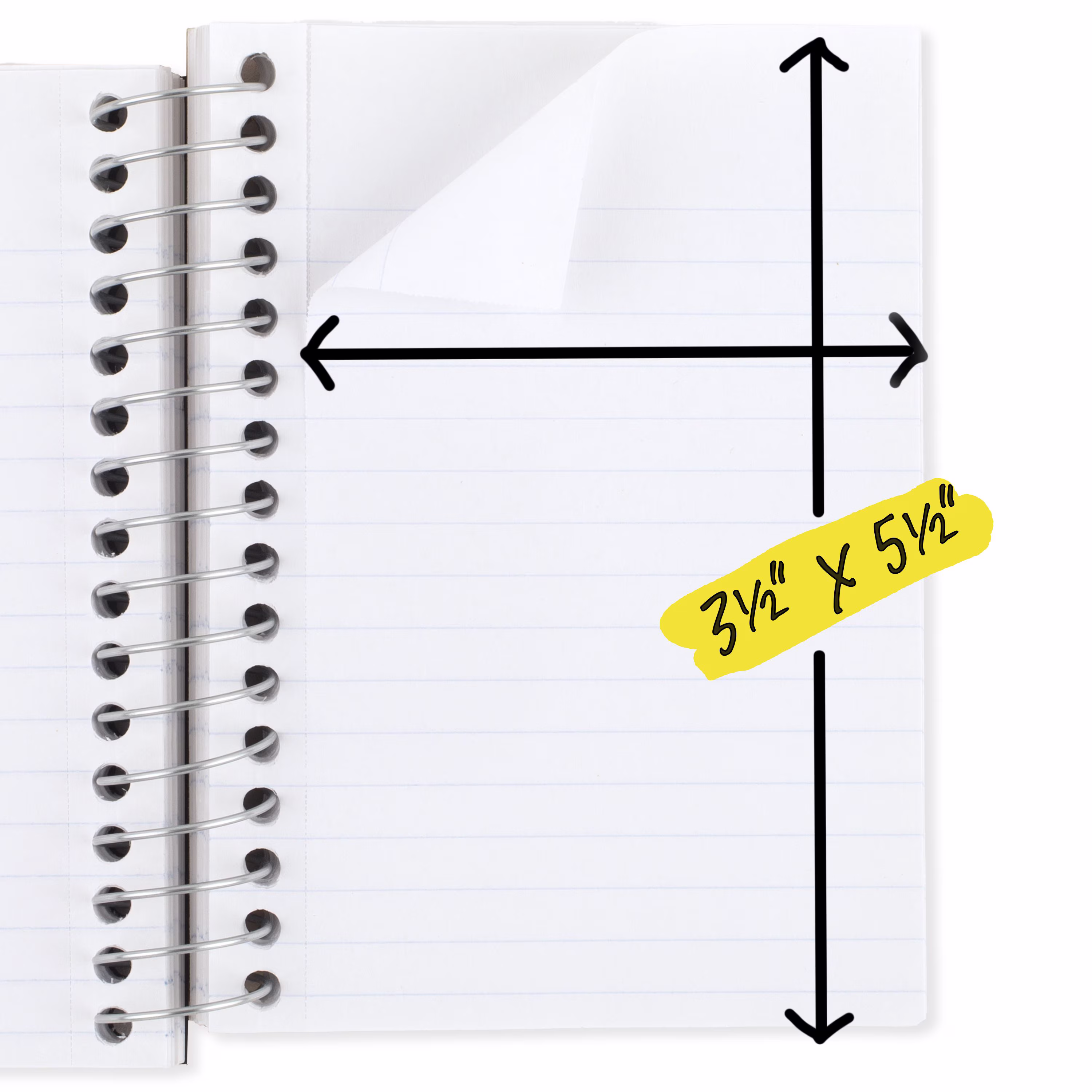 Five Star Fat Lil' Spiral Notebook, College Ruled, 200 Sheets, Poly, 3.5