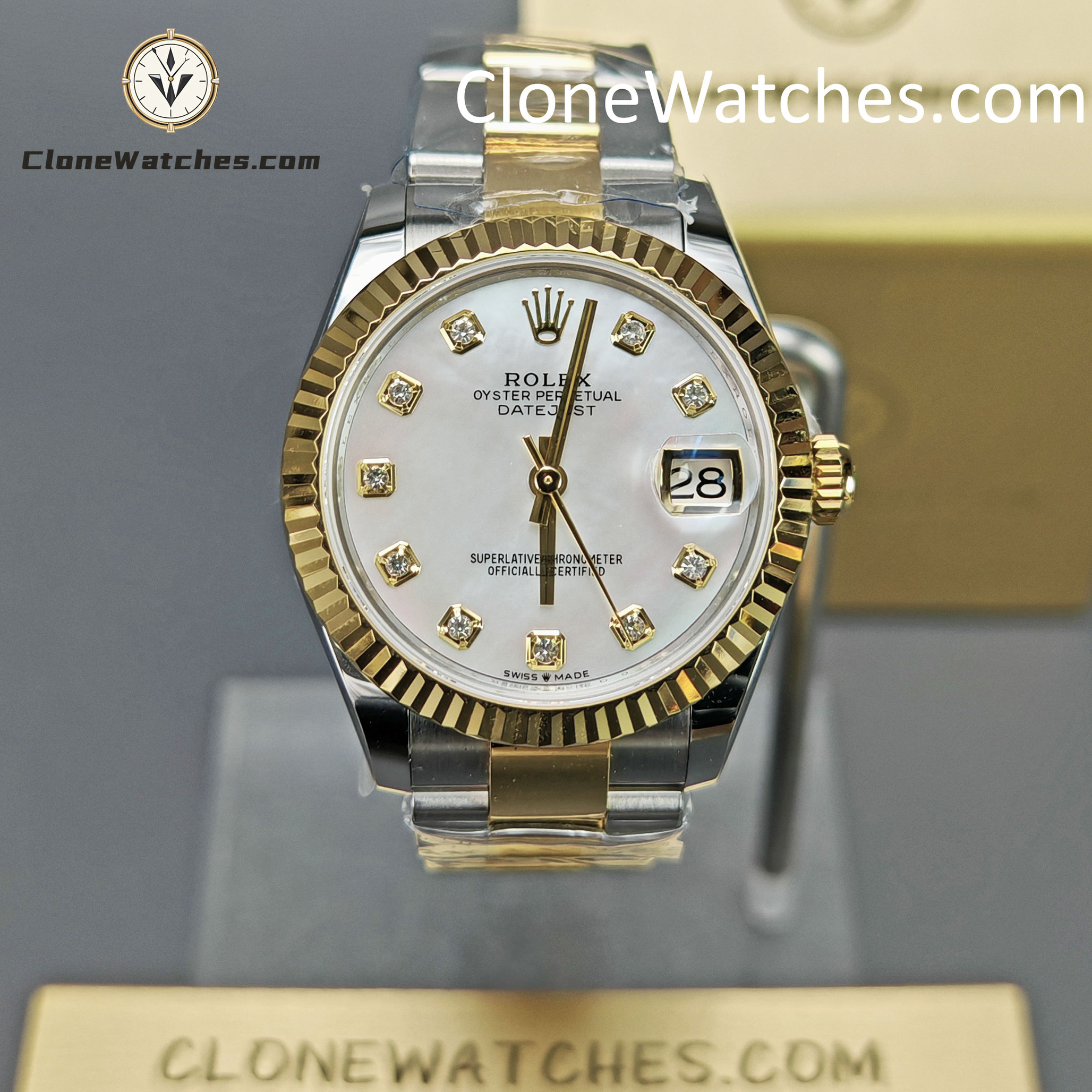 Rolex Super Clone Watches 1:1 DateJust m278273-0027 Oyster 31MM 2236 Movement