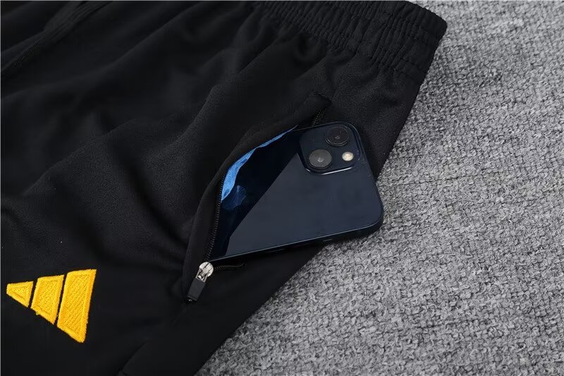 2023/2024 Real Madrid half-pull training suit dark gray suit 1:1 Thai quality