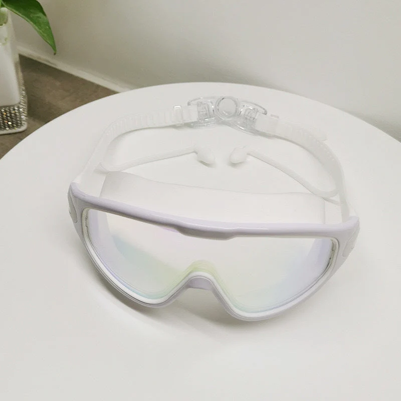 HD Wide-View Swim Goggles | Anti-Fog, UV Protection & Leak-Proof
