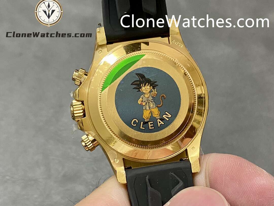 Rolex Super Clone Watches 1:1 Daytona Black Dial M116518ln – 0046 4130 Movement