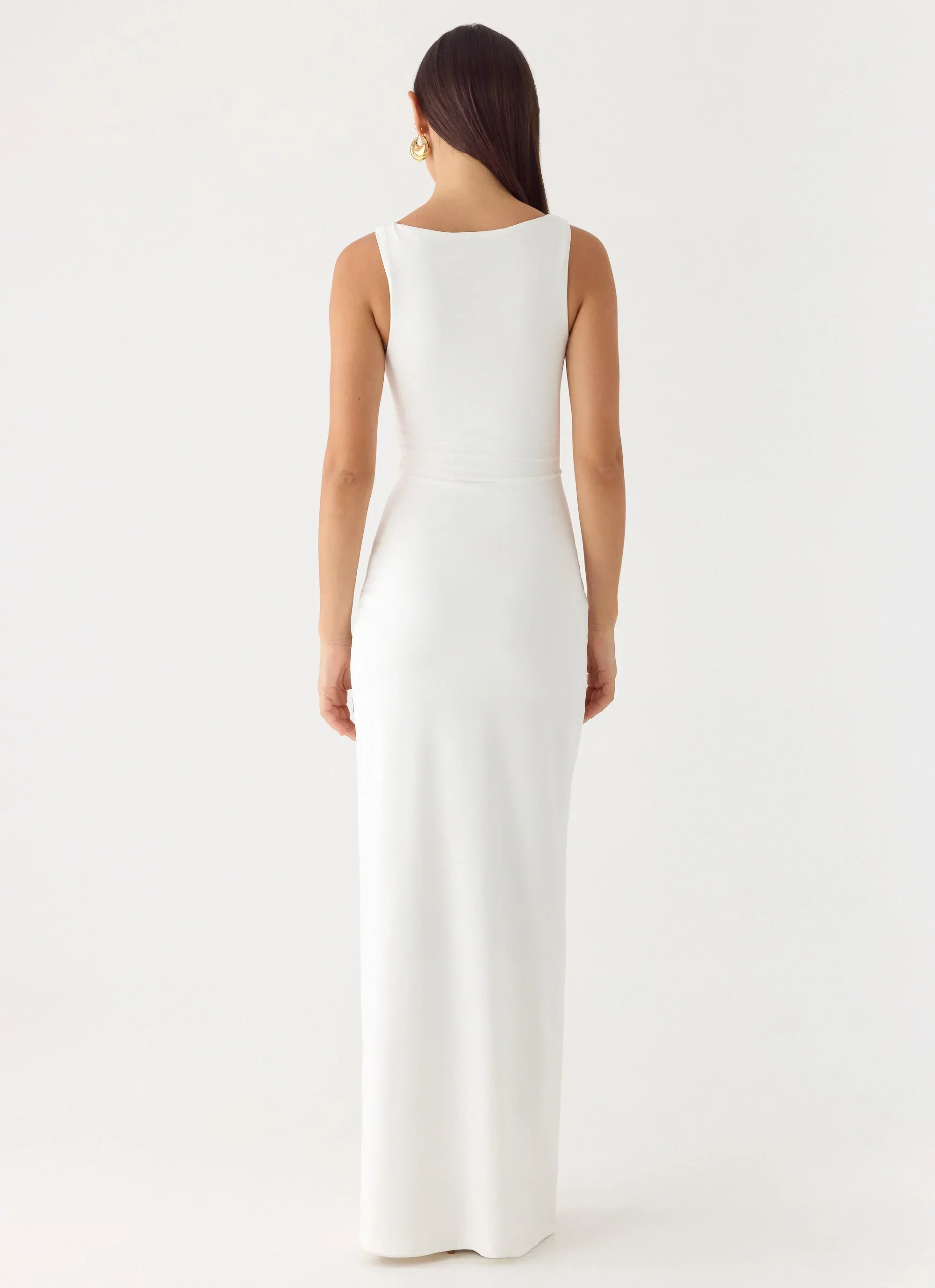 Nerine Maxi Dress - White
