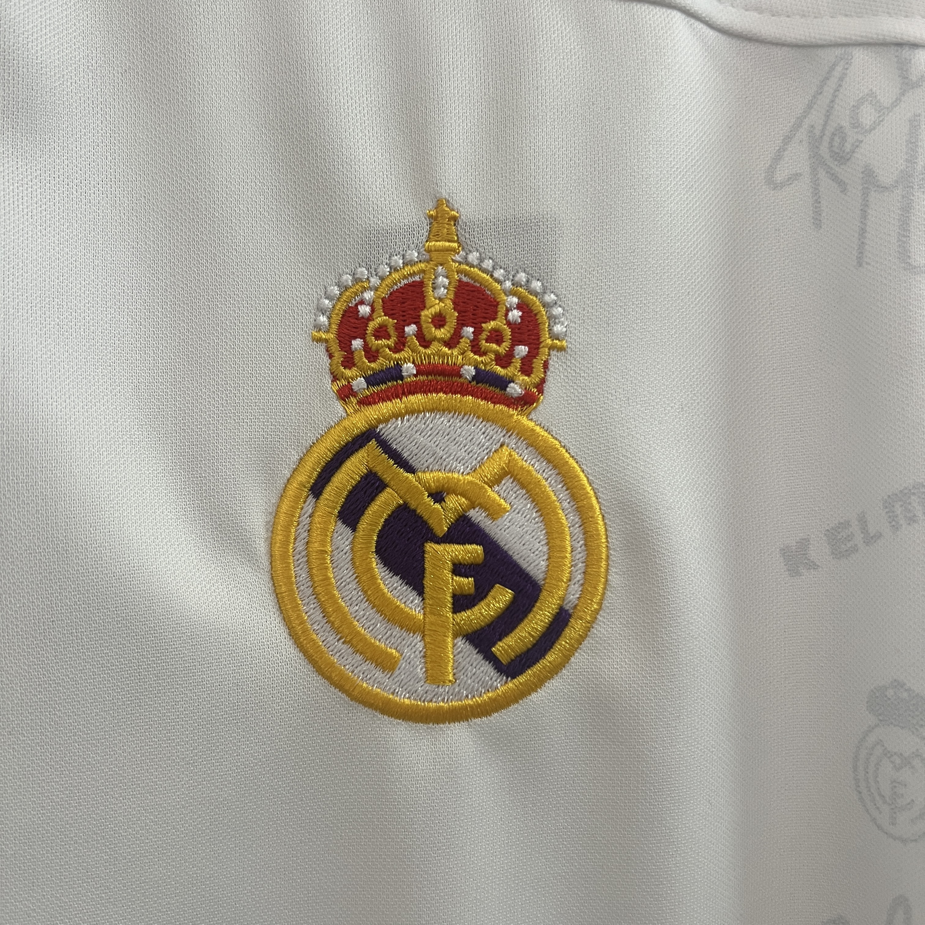 1994/96 Real Madrid Home Retro Long Sleeve Shirt