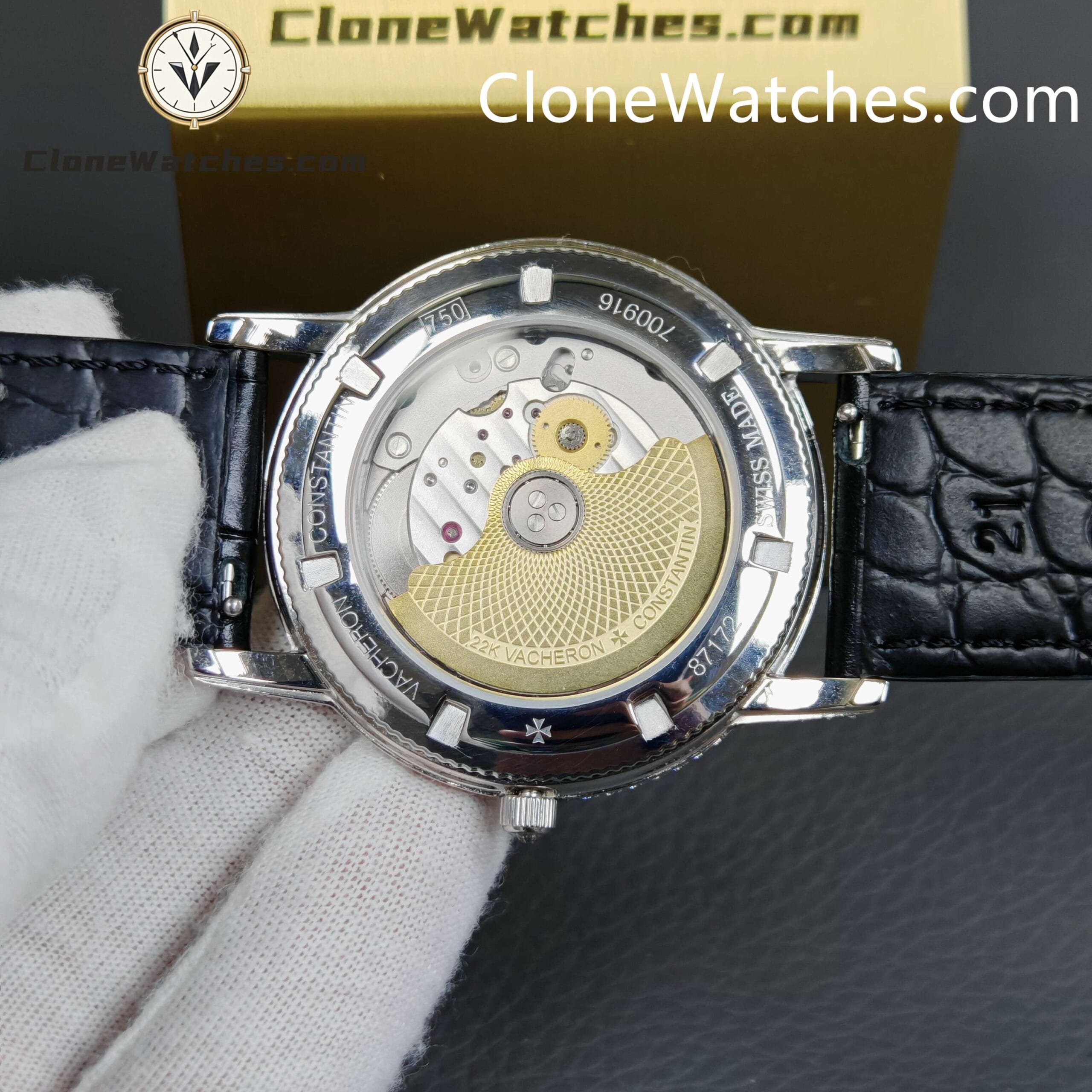 Vacheron Constantin Super Clone Watches 1:1 Patrimony 82673/000G-9821 Diamond Dial 40MM