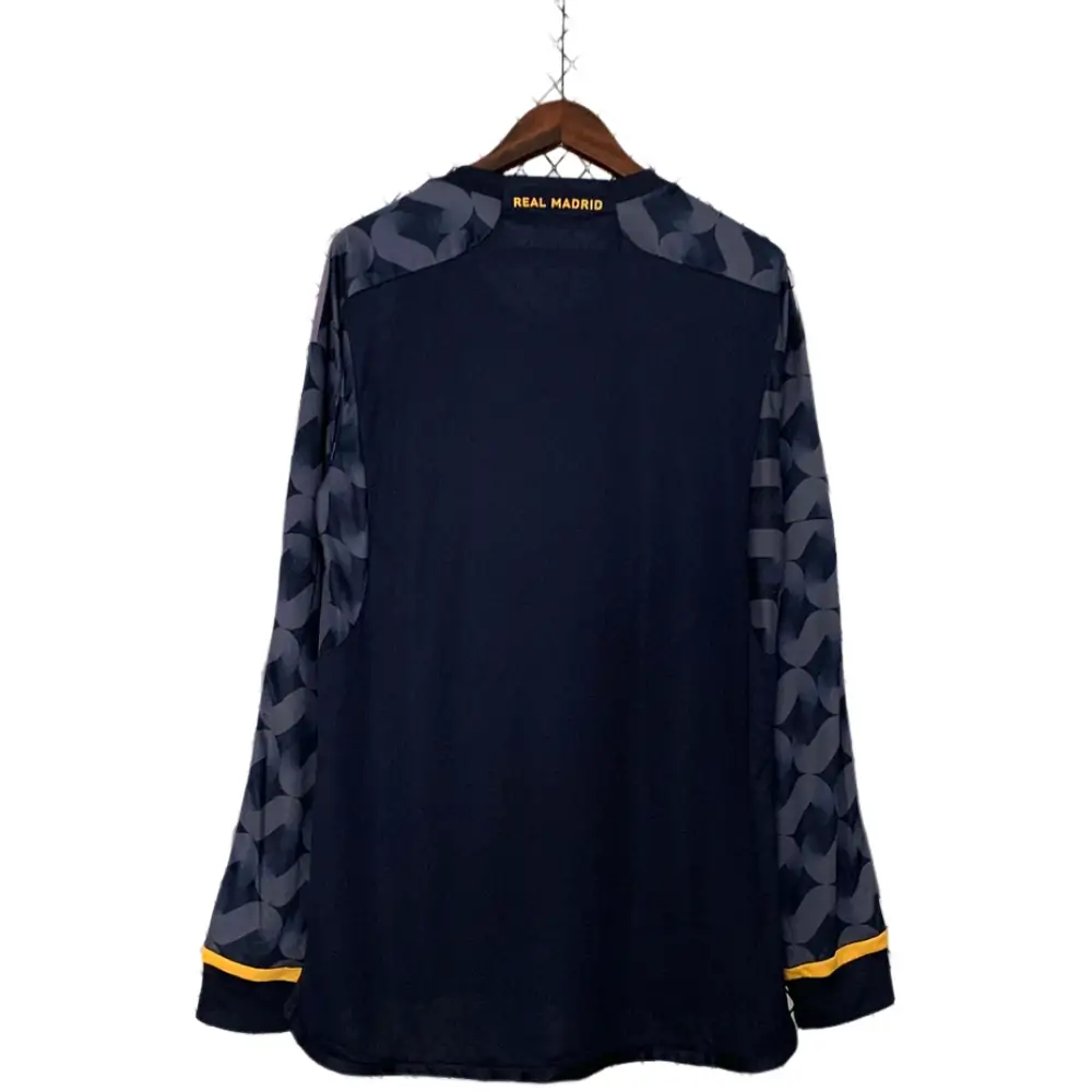 2023/2024 Long Sleeve Real Madrid Away Football Shirt 1:1 Thai Quality