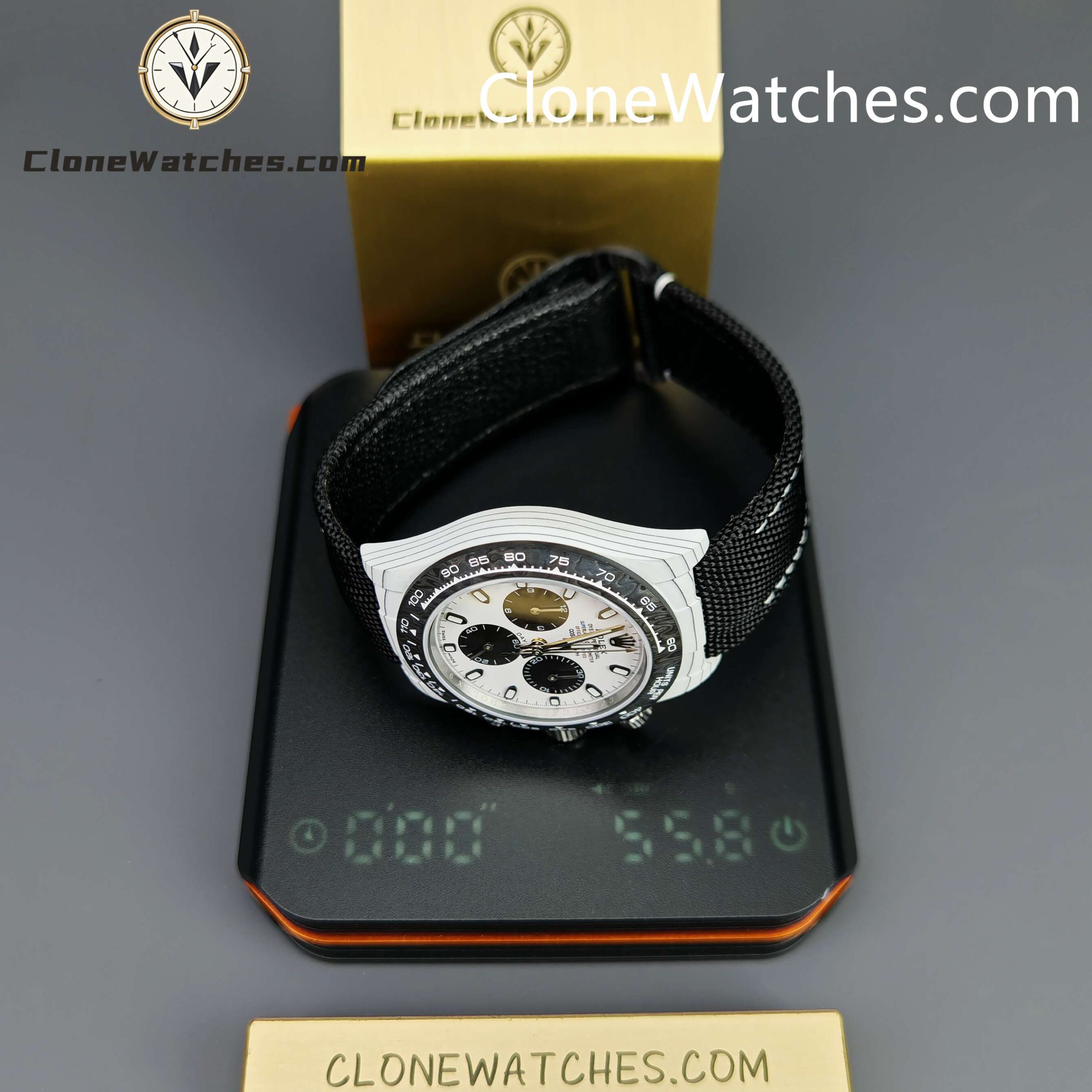 Modified Super Clone Watches 1:1 DiW Rolex Daytona IRBIS Quartz Fiber 41MM
