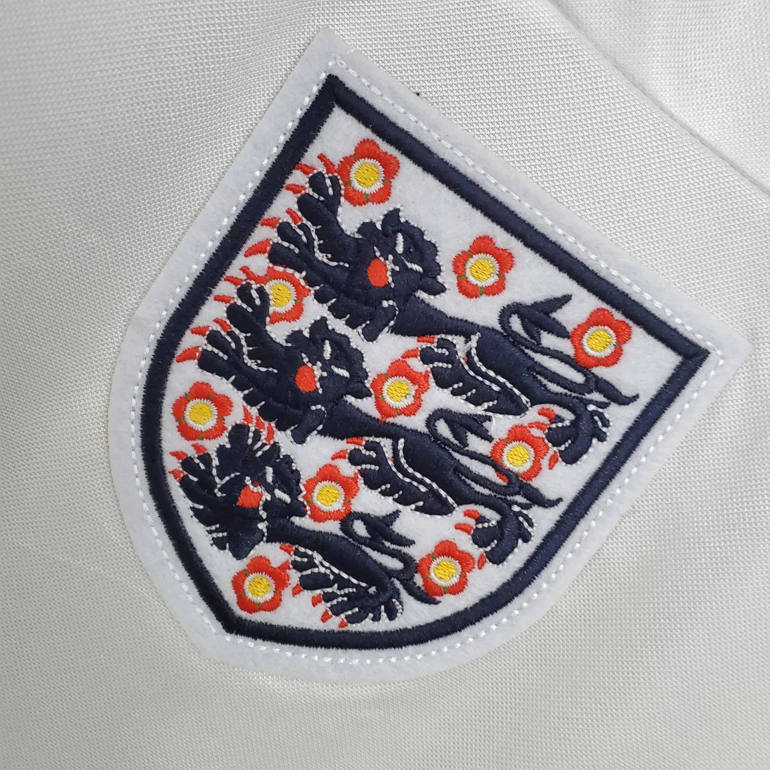 1982 England home white retro jersey