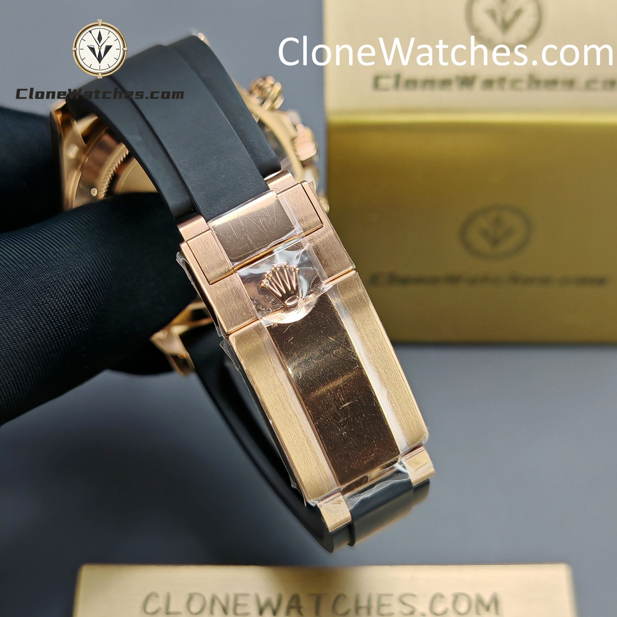 Rolex Super Clone Watches 1:1 Daytona Diamond m116515LN-0057 4130 Movement