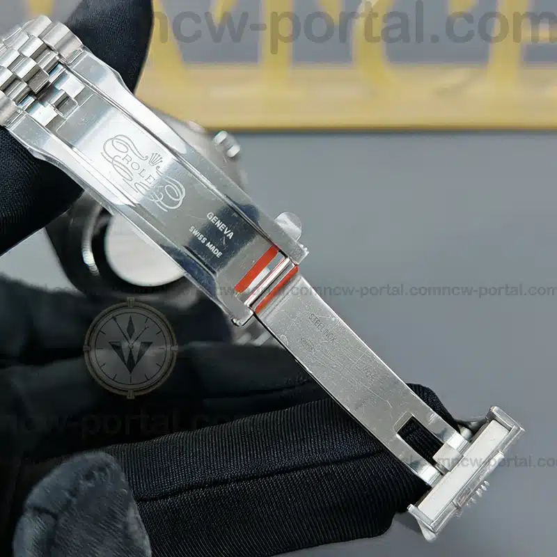 Rolex Super Clone Watches 1:1 DateJust “Who Cares I’m Already Late” White Custom Dial m126334 Jubilee 41MM 3235 Movement