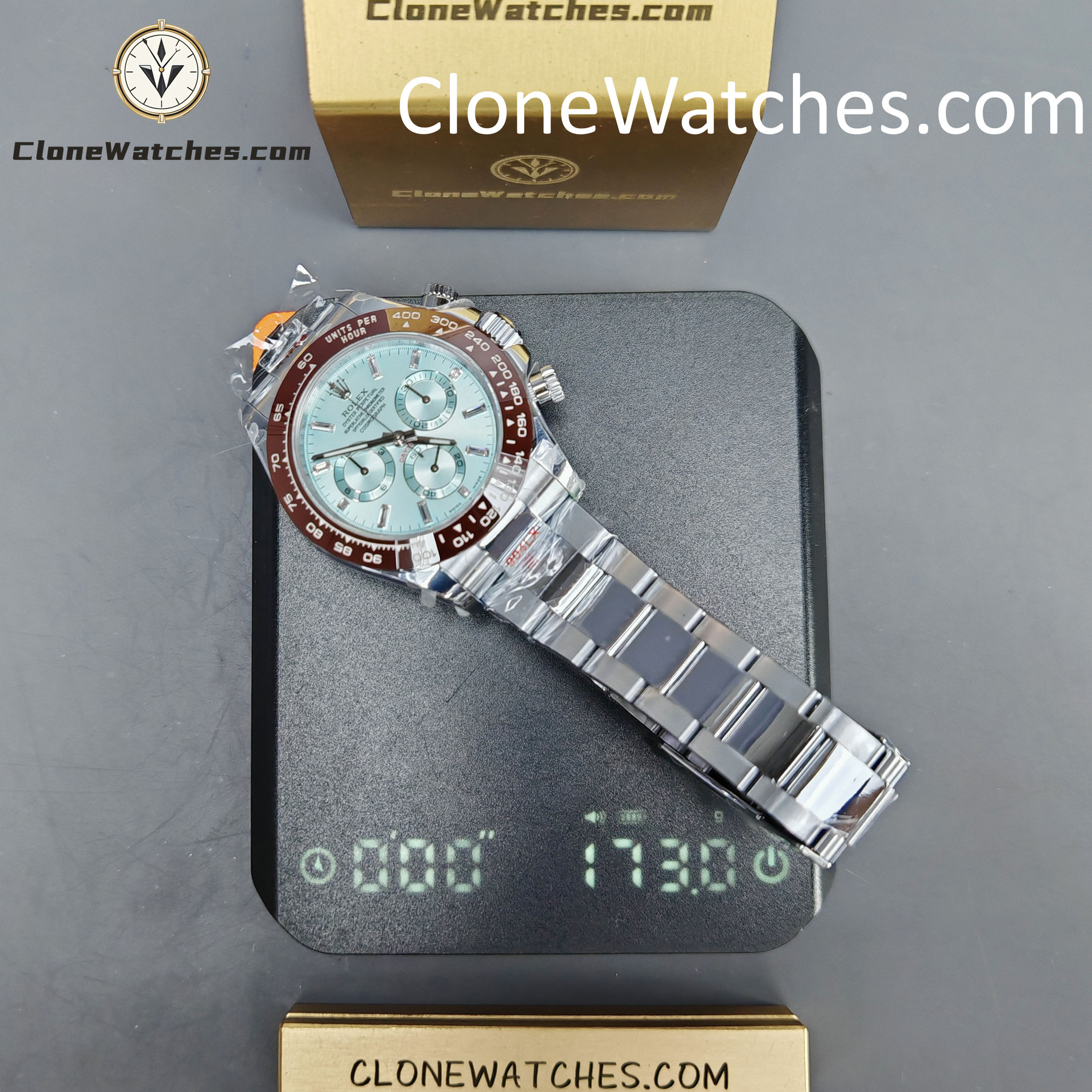 Rolex Super Clone Watches 1:1 ICE BLUE Daytona M116506-0002 4130 Movement