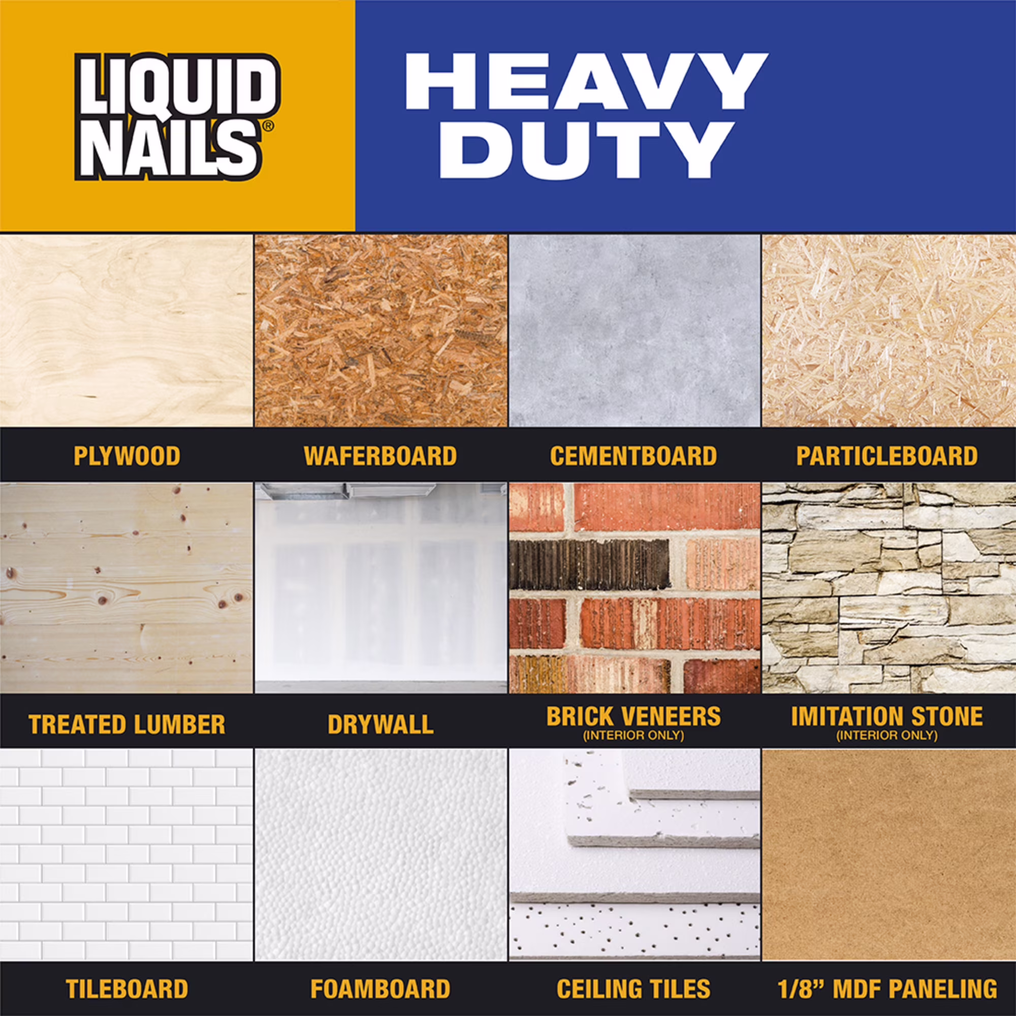 Liquid Nails Heavy Duty 10 oz. White Low VOC Construction Adhesive