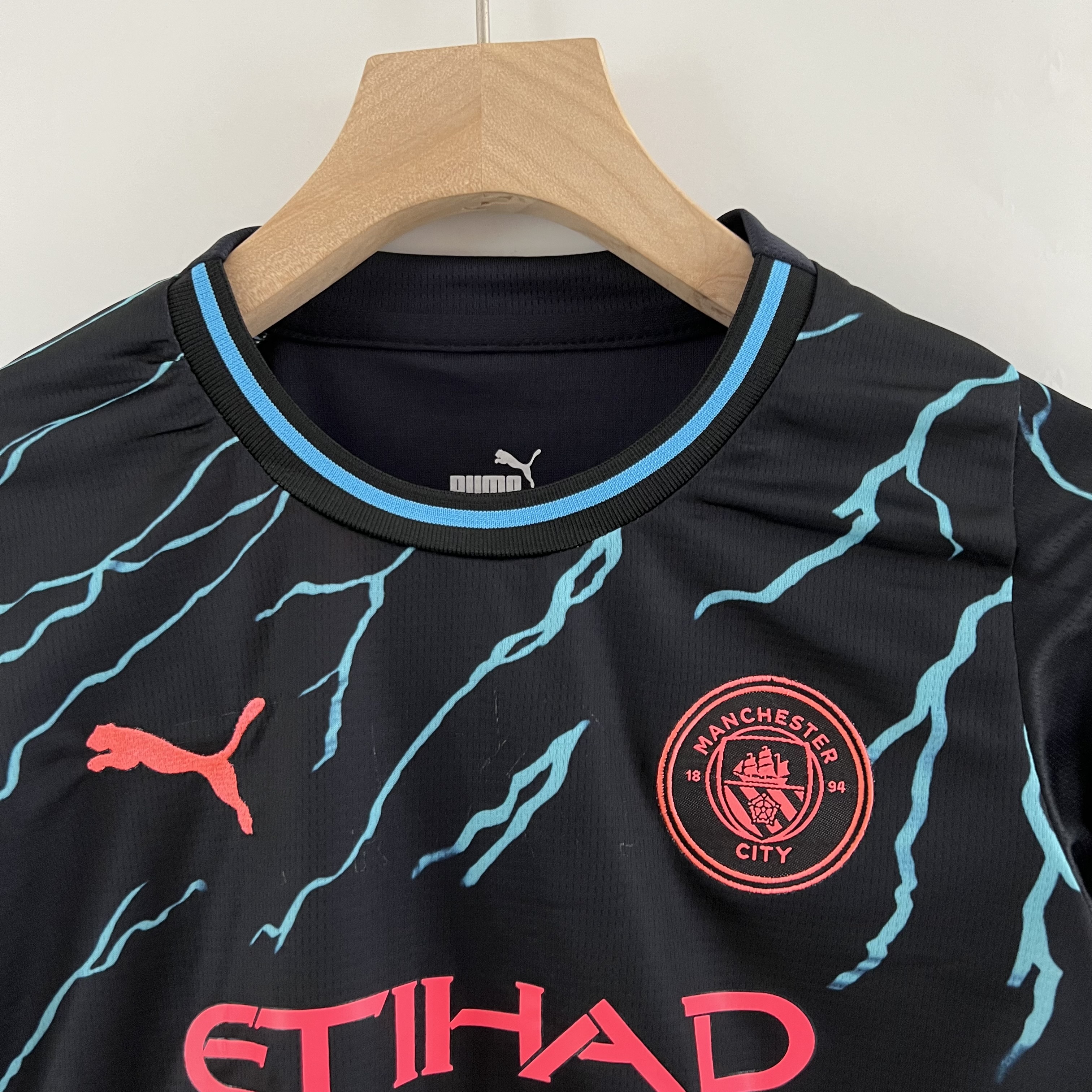 2023/2024 Manchester City Third Away Football Shirt 1:1 Thai Quality Kids Size