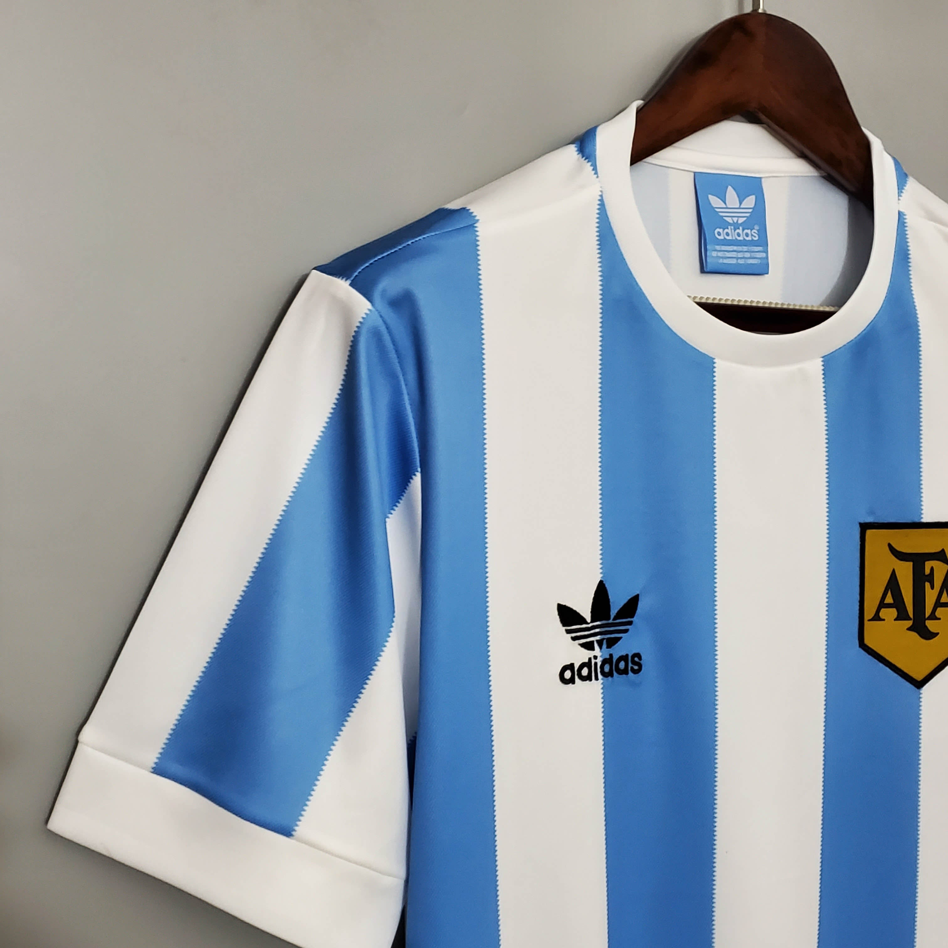 1978 Retro Argentina National Team Home Jersey-Fans