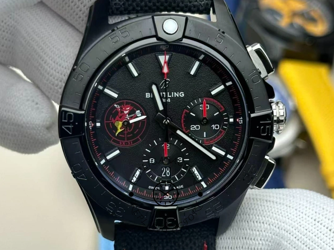 Breitling Avenger B01 Chronograph SB01473A1B1X1 44mm Black Dial Replica