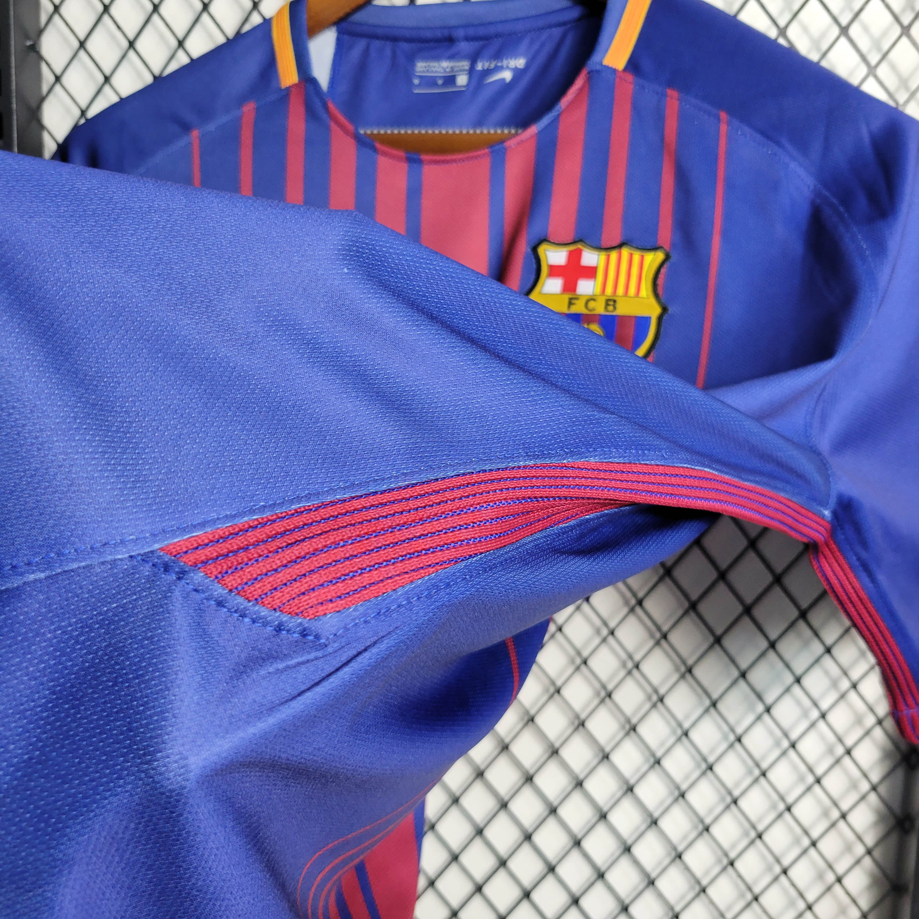 2017/2018 Retro Barcelona Home Football Shirt 1:1 Thai Quality - Fans Edition